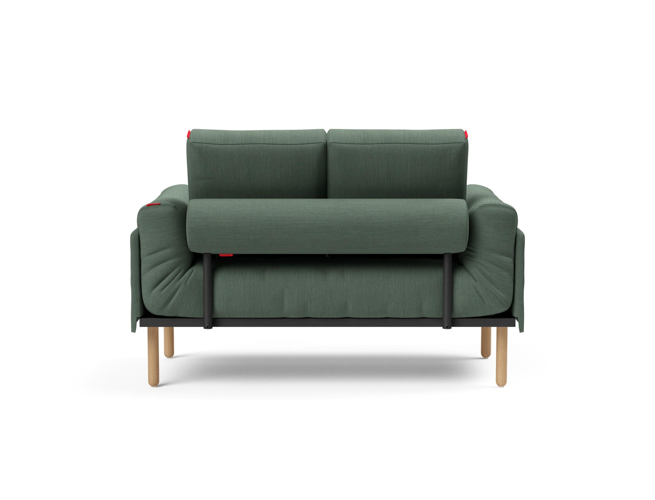 Entdecken Sie das Rollo Stem Klappsofa 80 von Innovation Living – modernes Design und der luxuriöse Spring-Bezug sorgen für ultimativen Sitzkomfort.
