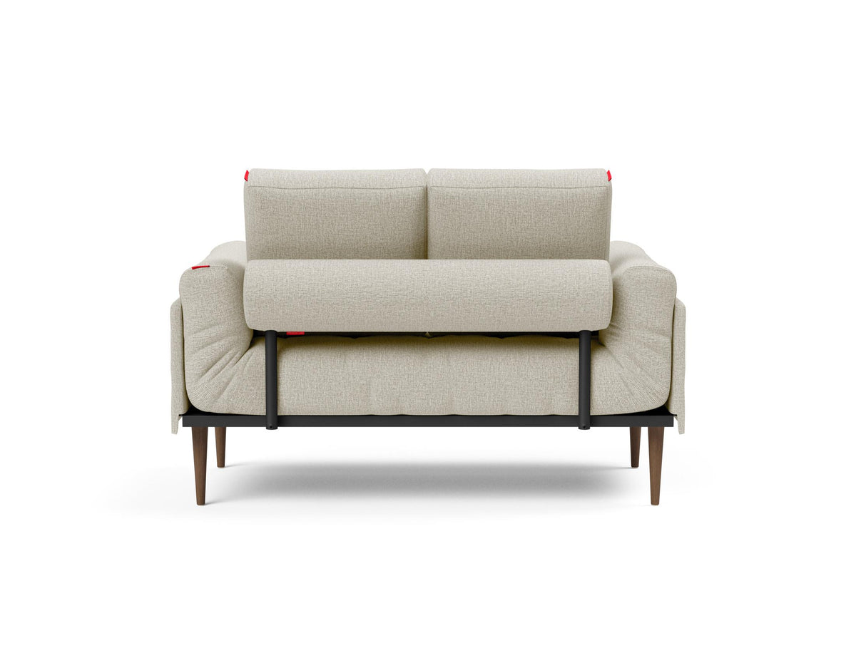 Rollo Styletto Klappsofa 80 mit Gestellbezug Spring in 527 Mixed Dance Natural präsentiert im Onlineshop von KAQTU Design AG. Bettsofa ist von Innovation Living