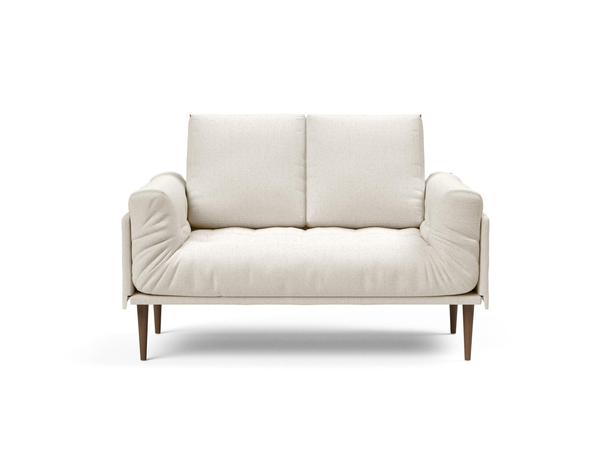 Rollo Styletto Klappsofa 80 mit Gestellbezug Spring in 531 Bouclé Off White präsentiert im Onlineshop von KAQTU Design AG. Bettsofa ist von Innovation Living