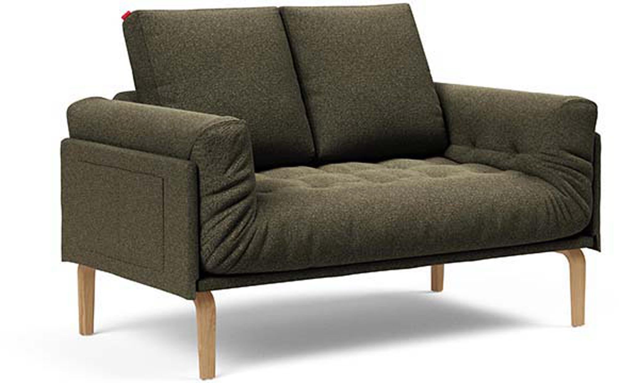 Erleben Sie das Rollo Bow Klappsofa 80 Spring von Innovation Living – stilvoll, funktional und perfekt für kleine Räume.