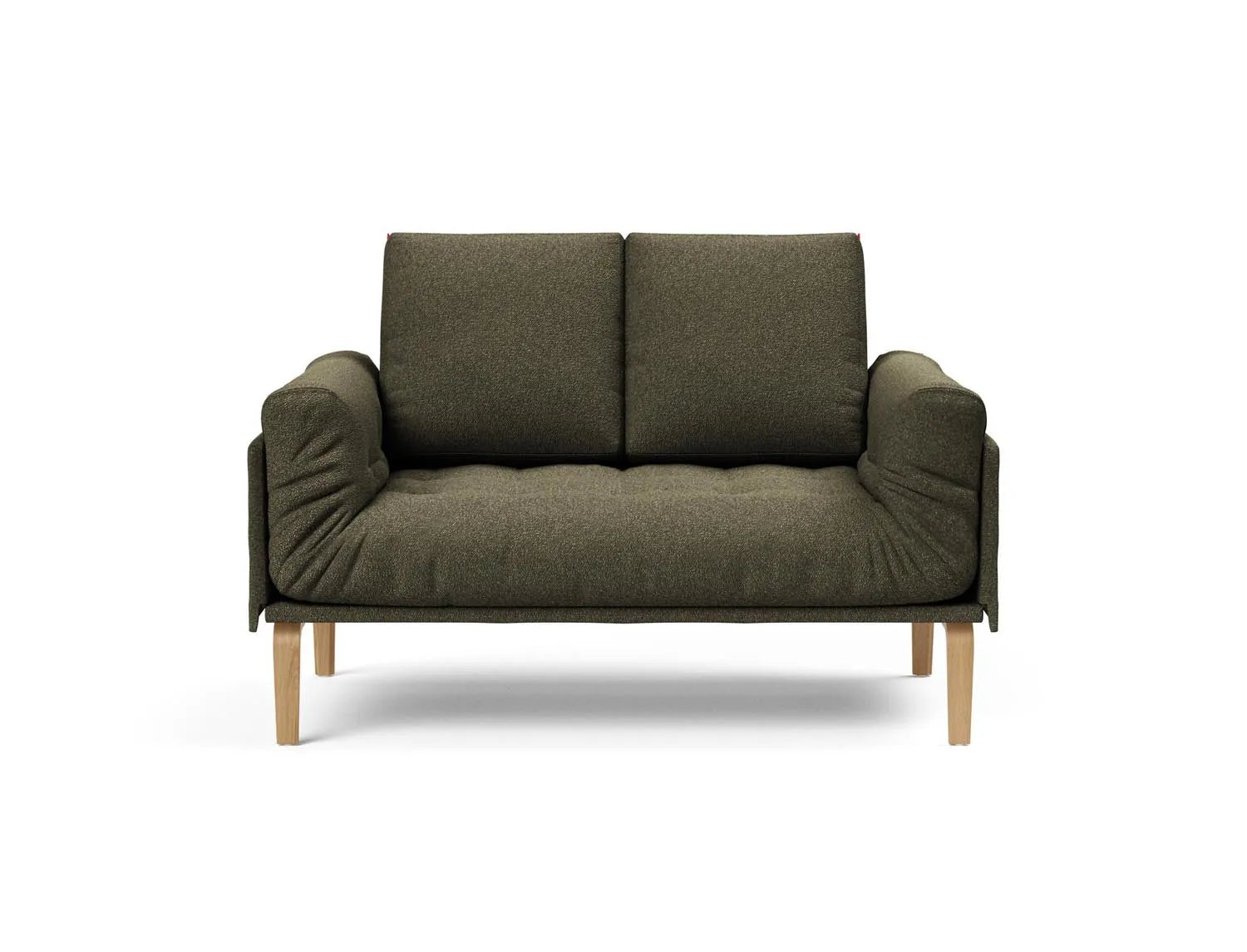 Entdecken Sie das Rollo Bow Klappsofa 80 von Innovation Living: stilvolles, multifunktionales Sofa mit anpassbarem Gestellbezug für jeden Raum.