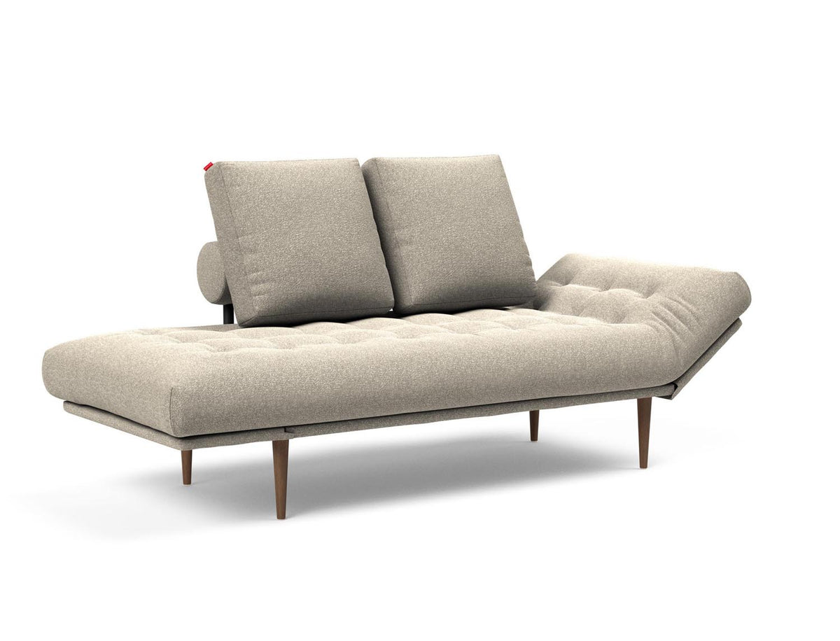 Rollo Styletto Klappsofa 80 mit Gestellbezug Spring in 539 Bouclé Beige präsentiert im Onlineshop von KAQTU Design AG. Bettsofa ist von Innovation Living