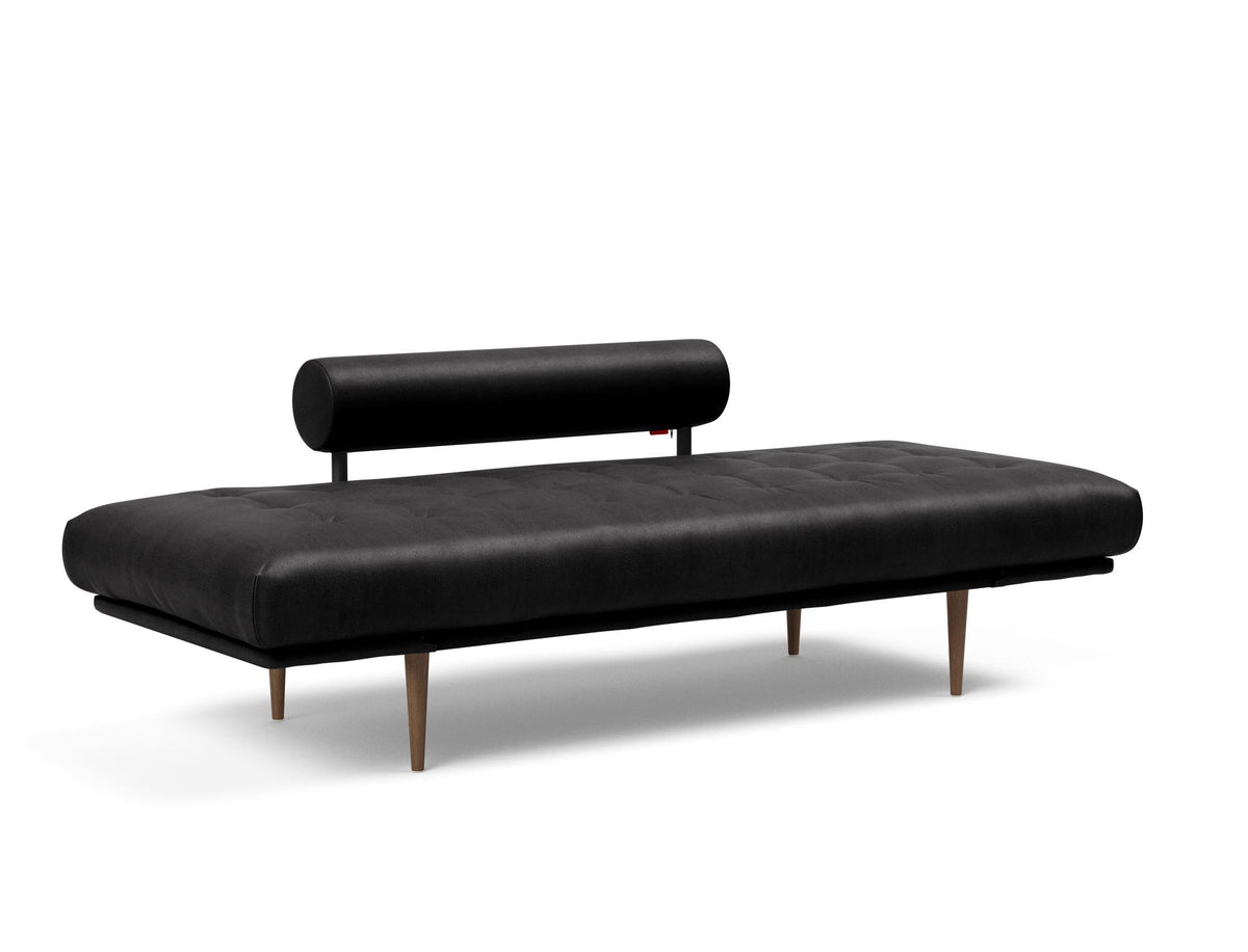Rollo Styletto Klappsofa 80 mit Gestellbezug Spring in 550 Faunal Black präsentiert im Onlineshop von KAQTU Design AG. Bettsofa ist von Innovation Living