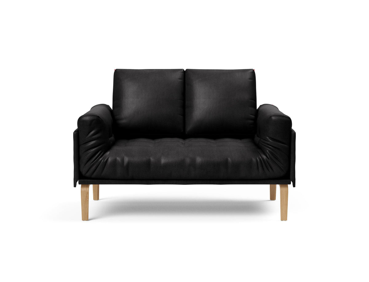 Rollo Bow Klappsofa 80 mit Gestellbezug Spring in 550 Faunal Black präsentiert im Onlineshop von KAQTU Design AG. Bettsofa ist von Innovation Living
