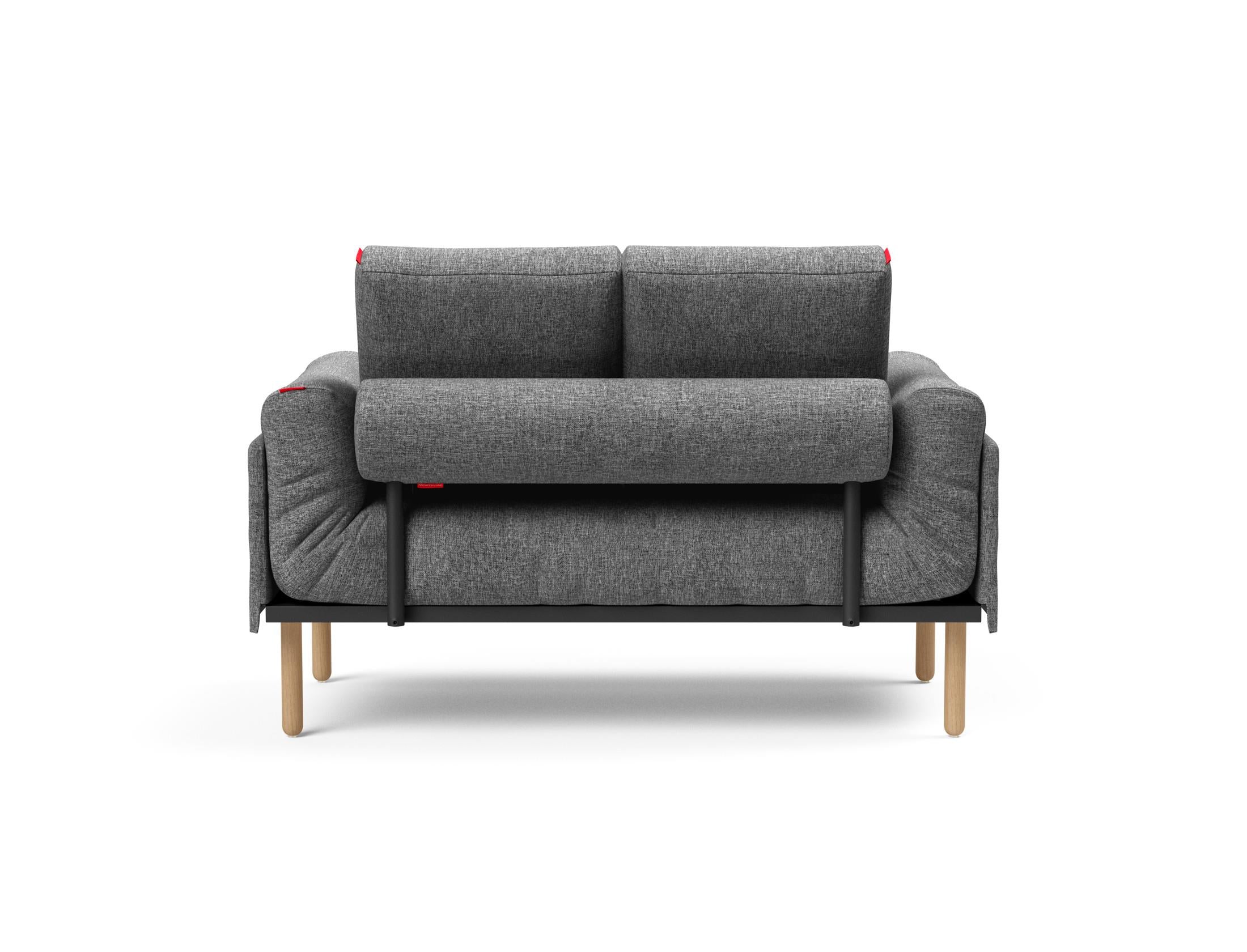 Erleben Sie das Rollo Stem Klappsofa 80 von Innovation Living – stilvolles Design trifft auf den hochwertigen Spring-Bezug für höchsten Komfort.