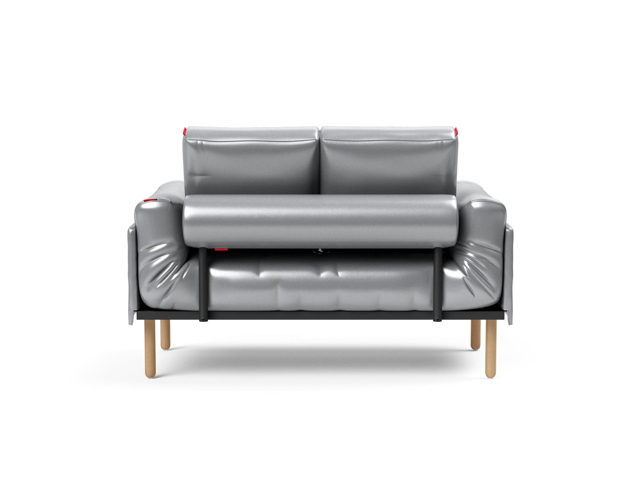Erleben Sie das Rollo Stem Klappsofa 80 von Innovation Living – stilvolles Design trifft auf den hochwertigen Spring-Bezug für höchsten Komfort.
