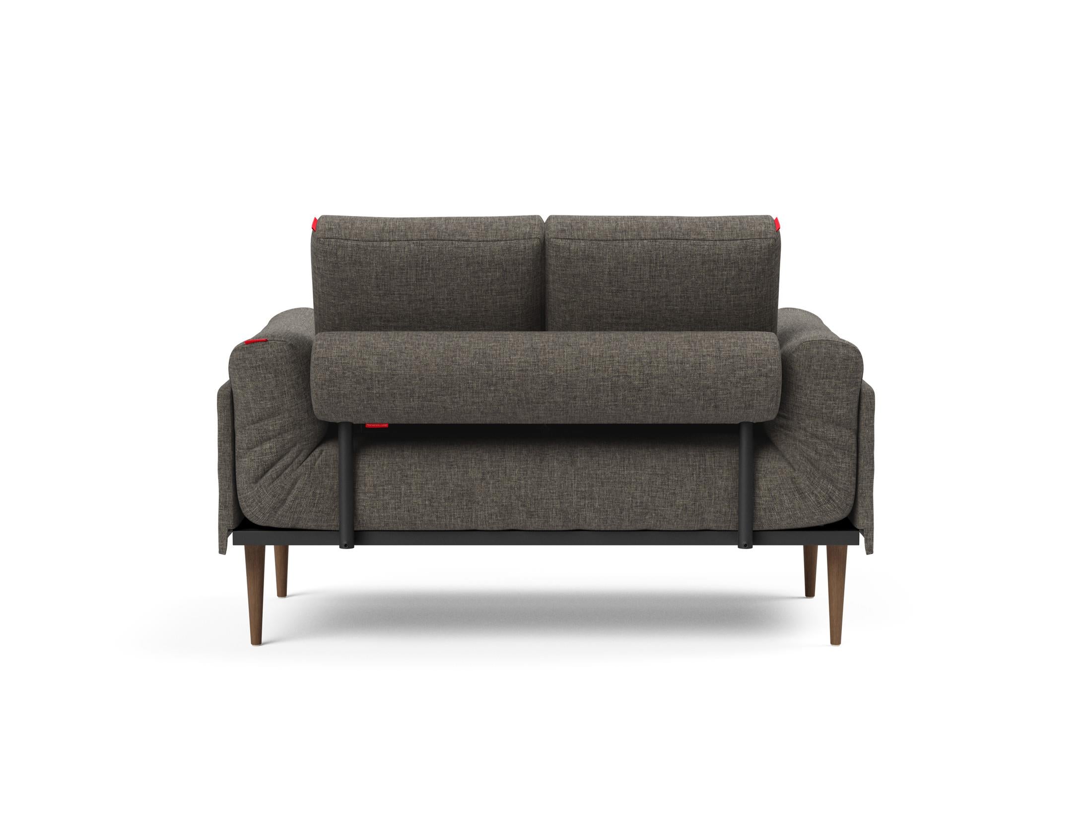 Entdecken Sie das Rollo Styletto Klappsofa 80 von Innovation Living – ein elegantes, platzsparendes Sofa mit hochwertigem Cover und Gestellbezug.