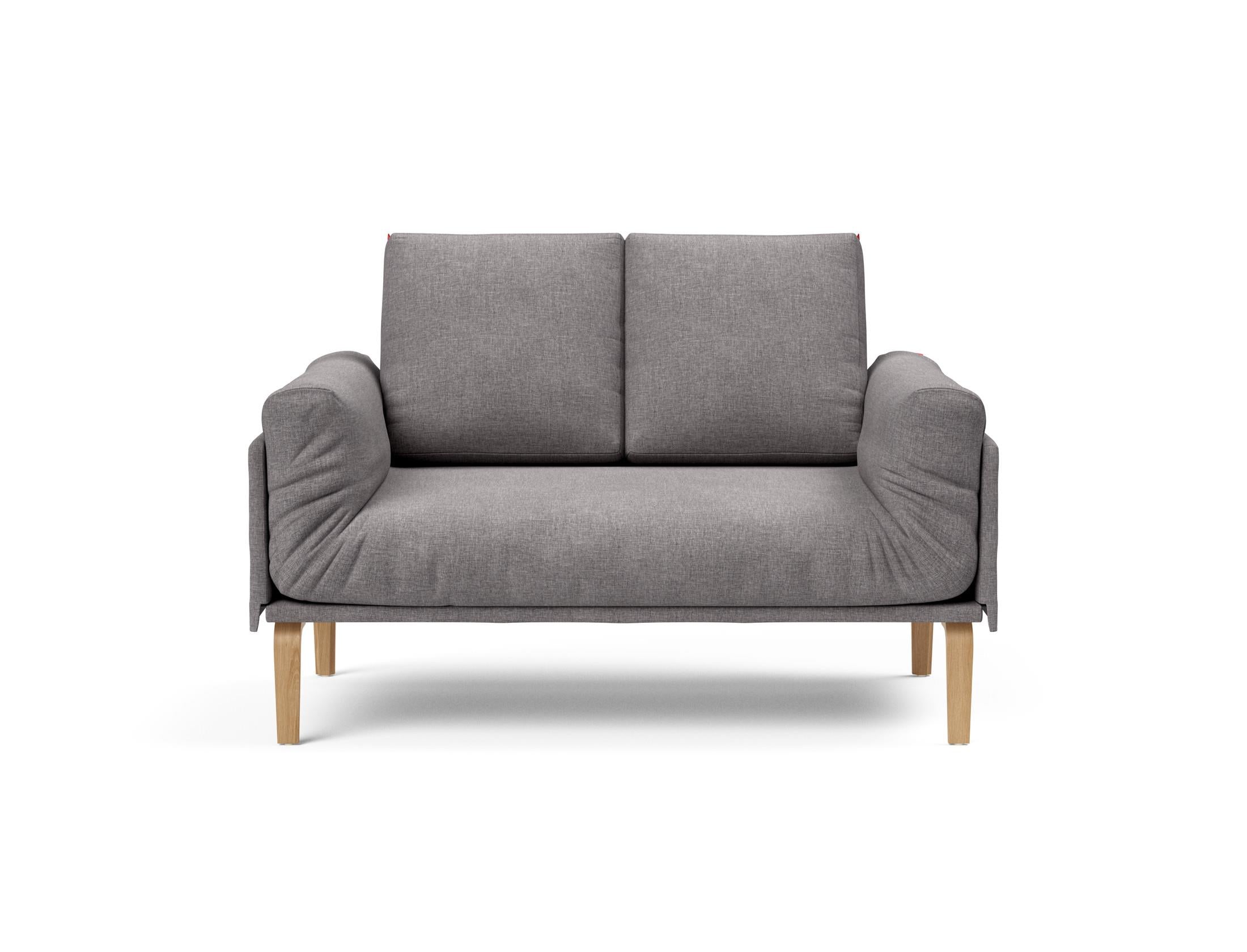 Erleben Sie das Rollo Bow Klappsofa 80 von Innovation Living – elegantes Design, praktische Funktionalität und edler Stoff für Ihr Zuhause.