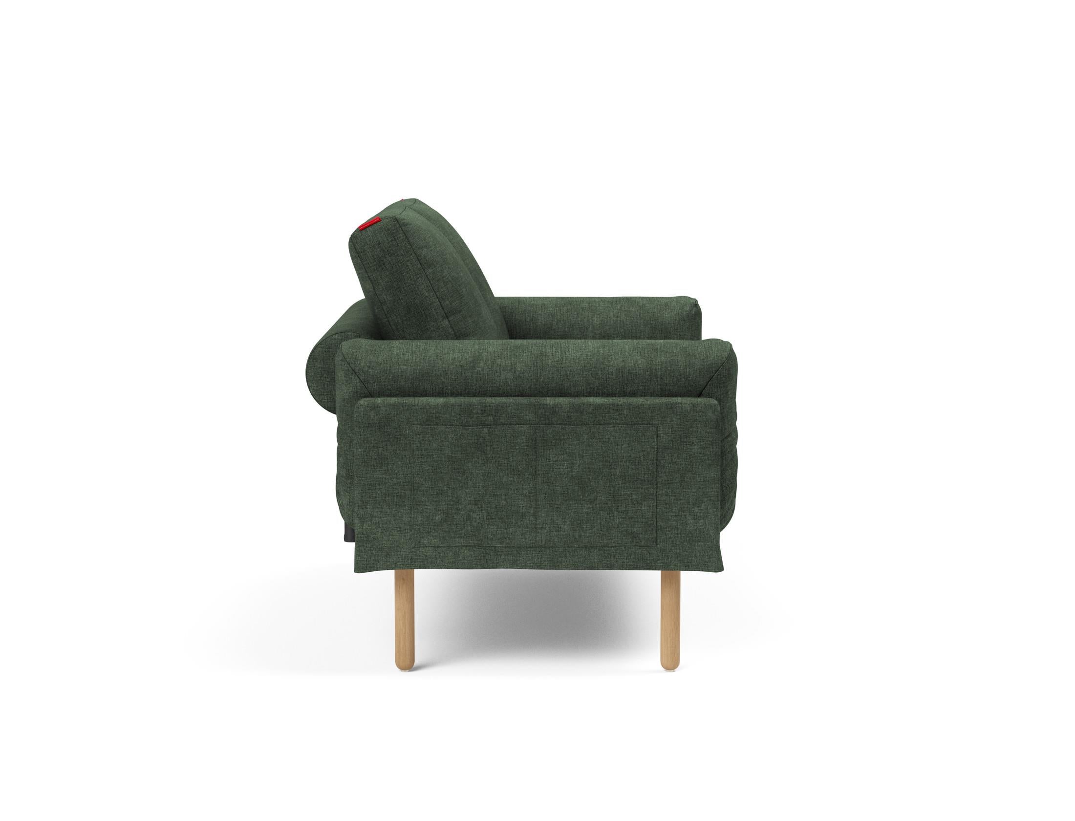 Entdecken Sie das Rollo Stem Klappsofa 80 von Innovation Living: stilvolles Design, vielseitig einsetzbar und hochwertiger Bezug für höchsten Komfort.