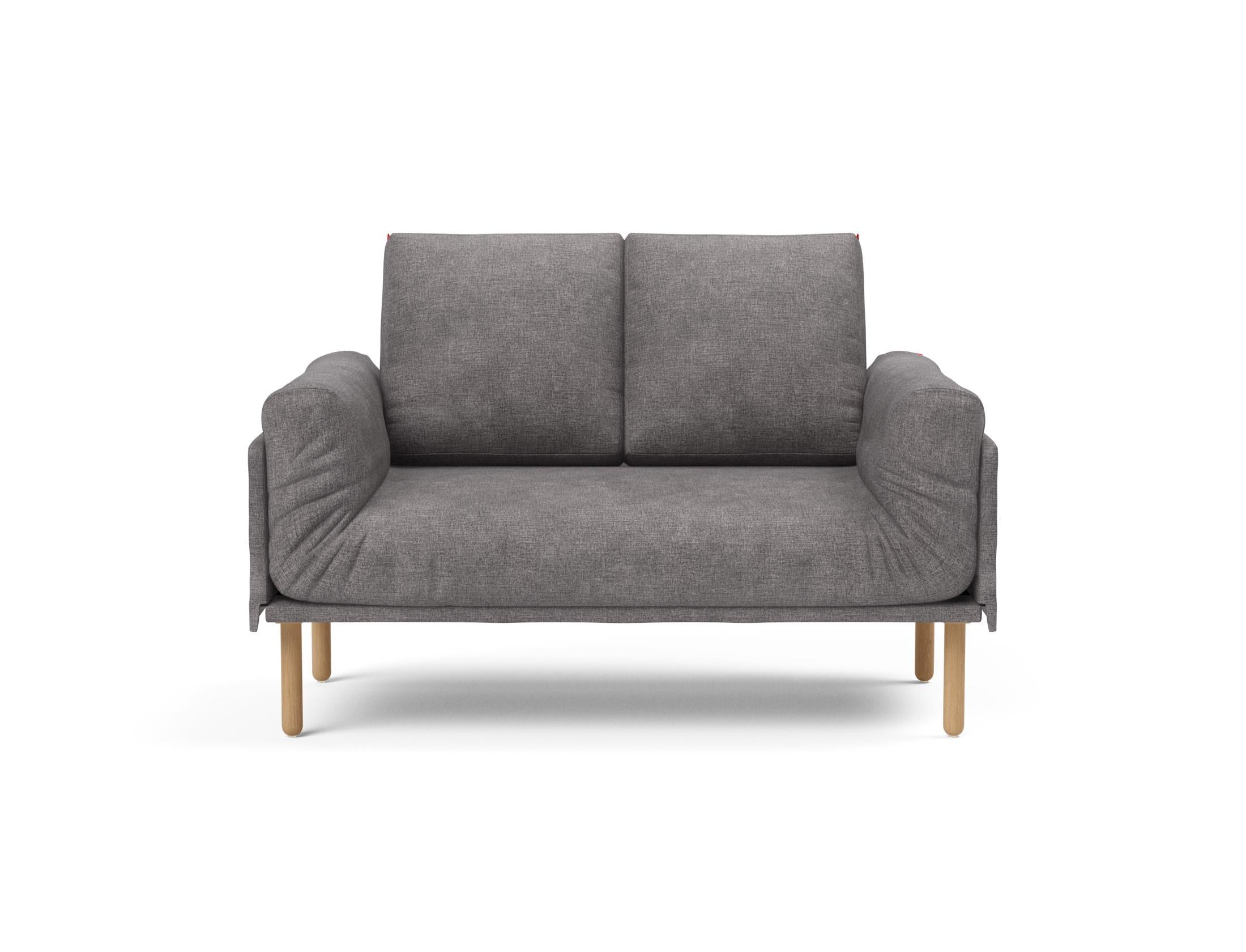 Erleben Sie das Rollo Stem Klappsofa 80 von Innovation Living: modernes Design, flexible Nutzung und edler Stoff für optimalen Sitzkomfort.