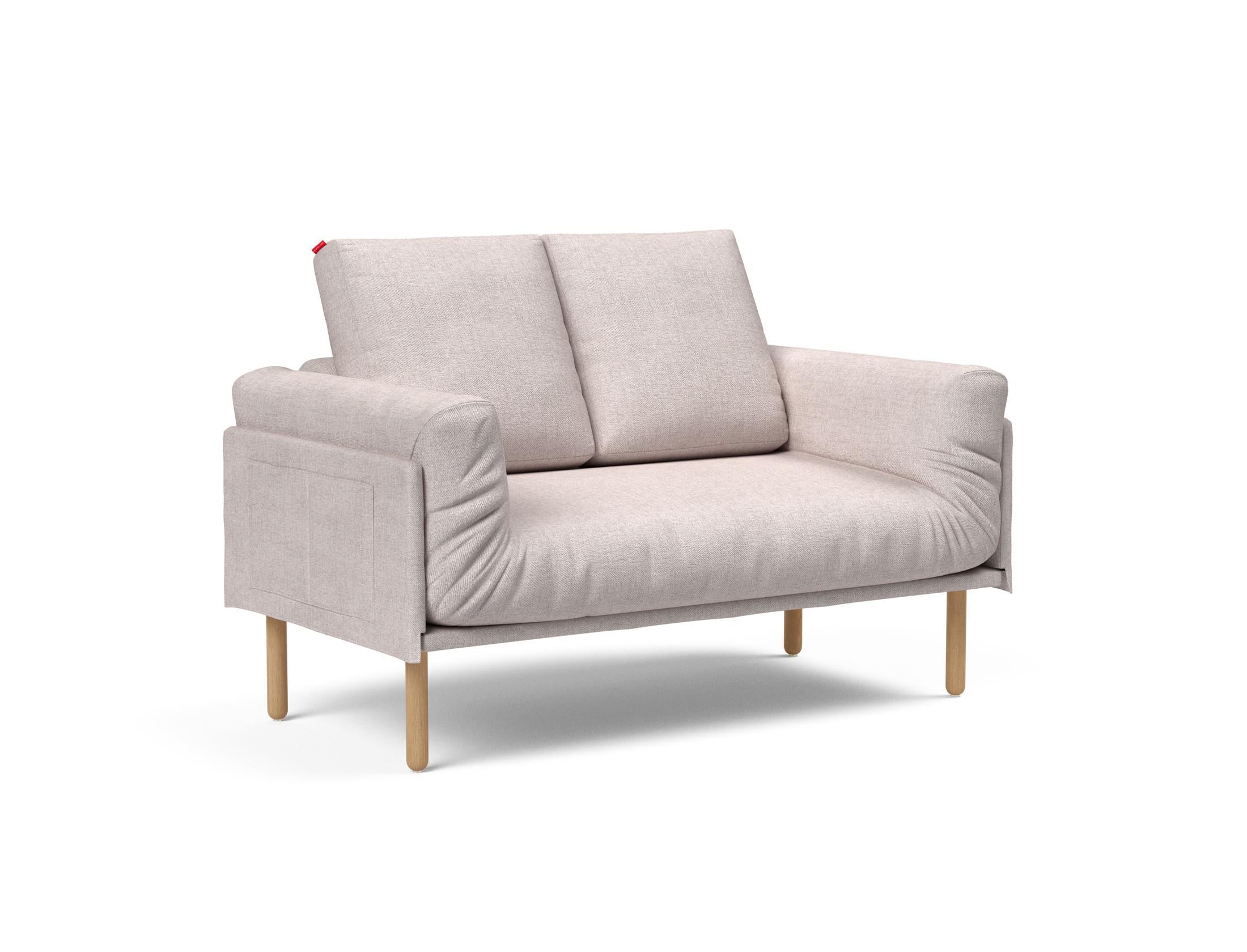 Erleben Sie das Rollo Stem Klappsofa 80 von Innovation Living: modernes Design, flexible Nutzung und edler Stoff für optimalen Sitzkomfort.