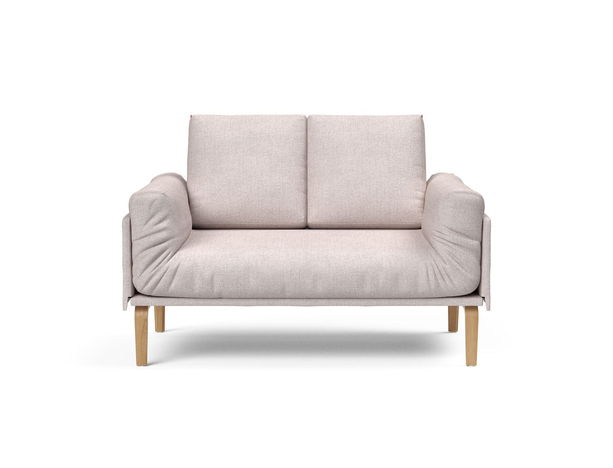 Rollo Bow Klappsofa 80 mit Cover und Gestellbezug Spring in 300 Weda Sand präsentiert im Onlineshop von KAQTU Design AG. Bettsofa ist von Innovation Living