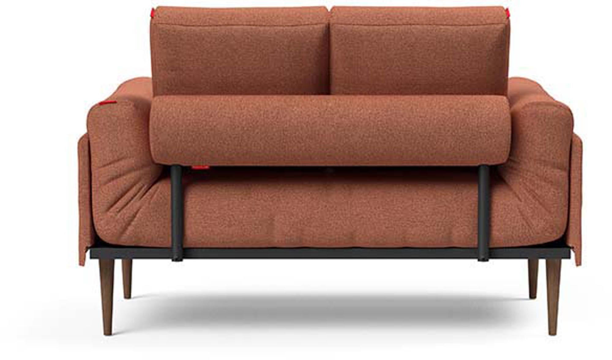 Entdecken Sie das Rollo Styletto Klappsofa 80 von Innovation Living – modernes Design trifft auf das praktische Cover Spring für höchsten Sitzkomfort.