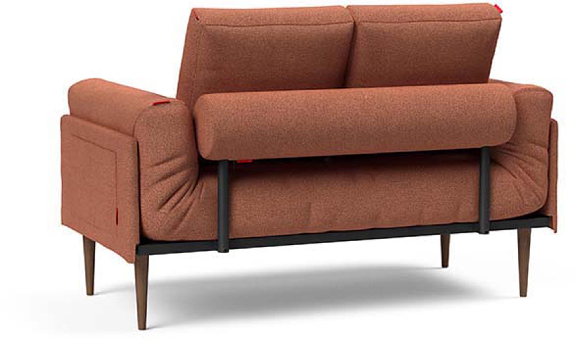 Erleben Sie das Rollo Styletto Klappsofa 80 von Innovation Living – stilvolles Design und das innovative Cover Spring für optimalen Komfort und Flexibilität.
