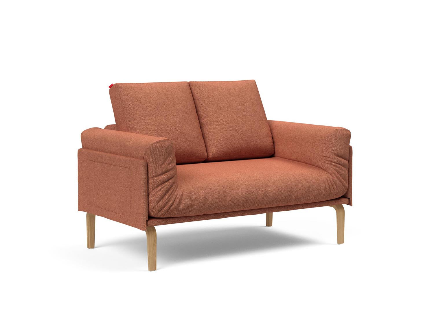 Erleben Sie das Rollo Bow Klappsofa 80 von Innovation Living – ein elegantes, funktionales Möbelstück mit schickem Cover und robustem Gestellbezug.