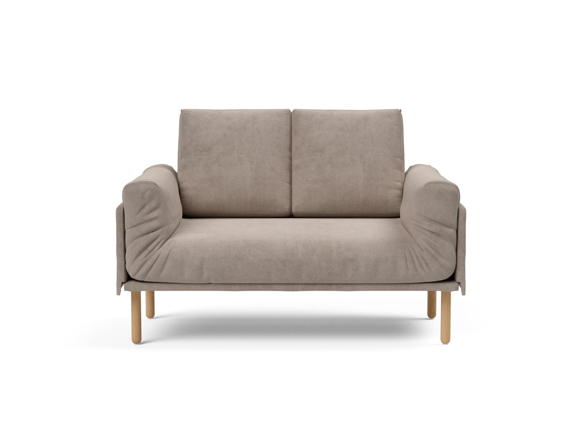 Entdecken Sie das Rollo Stem Klappsofa 80 von Innovation Living: stilvolles Design, vielseitig einsetzbar und hochwertiger Bezug für höchsten Komfort.