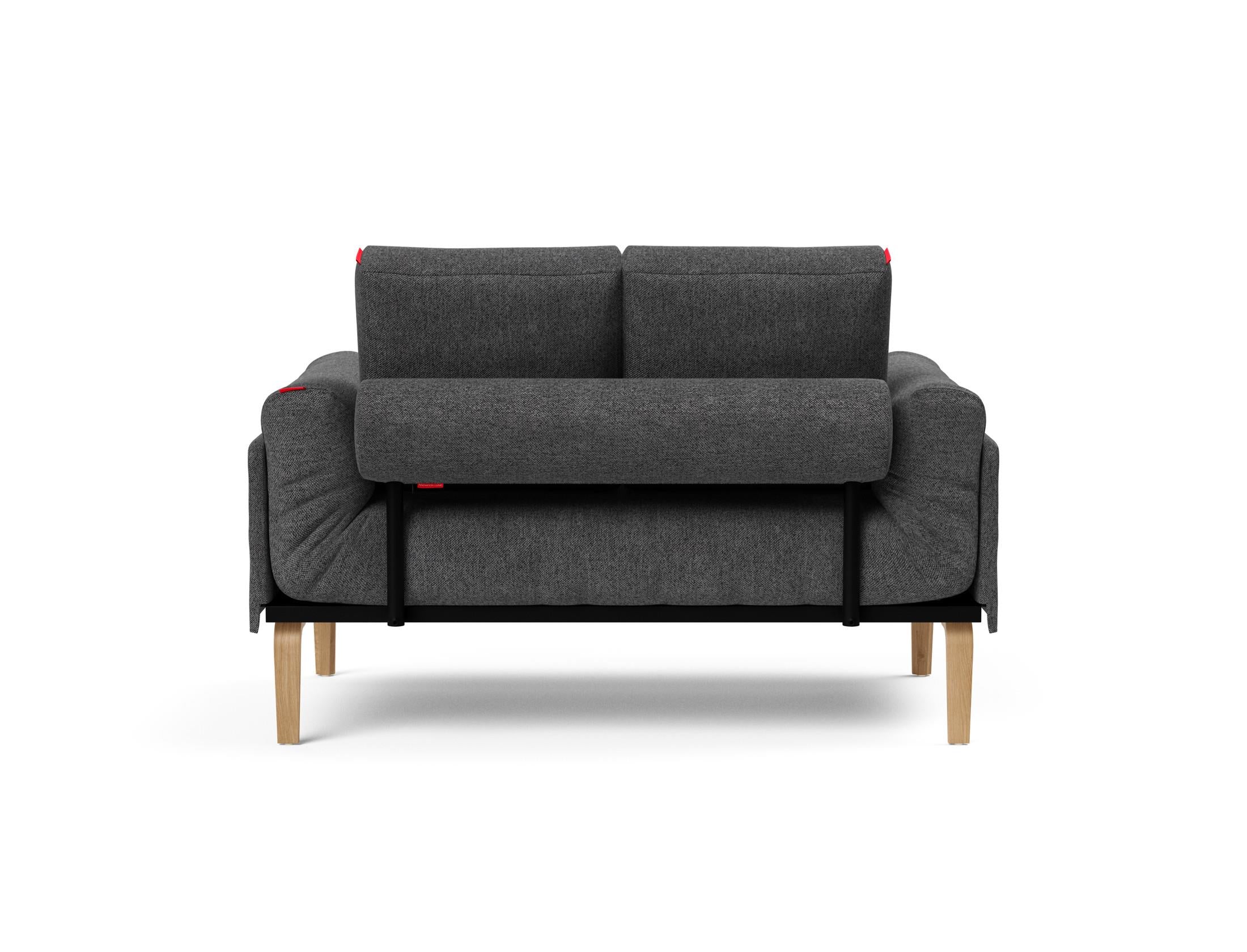 Entdecken Sie das Rollo Bow Klappsofa 80 von Innovation Living – stilvolles Design, vielseitig einsetzbar und mit hochwertigem Cover für optimalen Komfort.