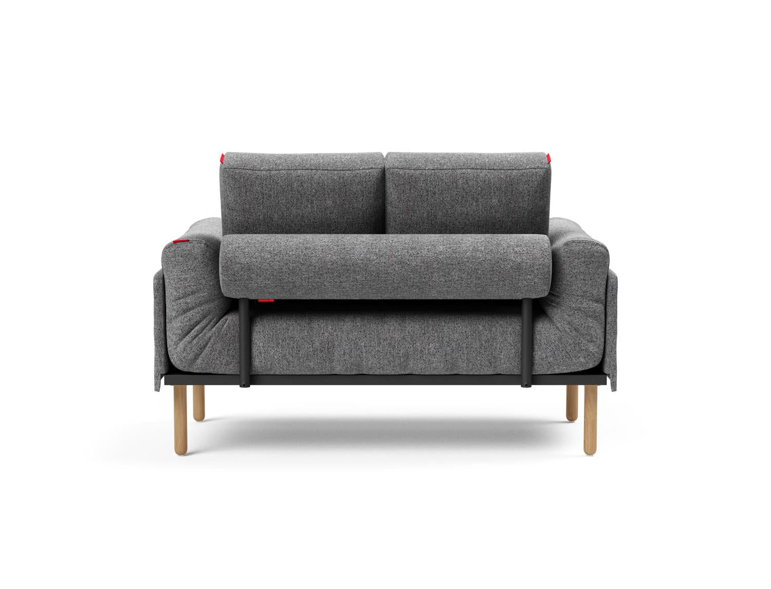 Erleben Sie das Rollo Stem Klappsofa 80 von Innovation Living: modernes Design, flexible Nutzung und edler Stoff für optimalen Sitzkomfort.