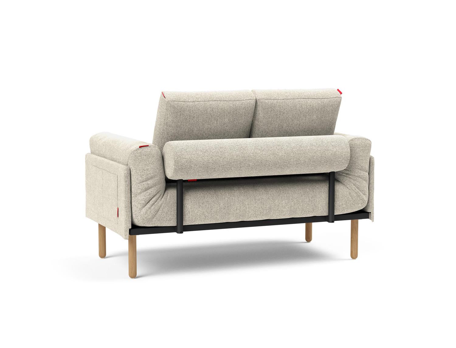 Erleben Sie das Rollo Stem Klappsofa 80 von Innovation Living: modernes Design, flexible Nutzung und edler Stoff für optimalen Sitzkomfort.