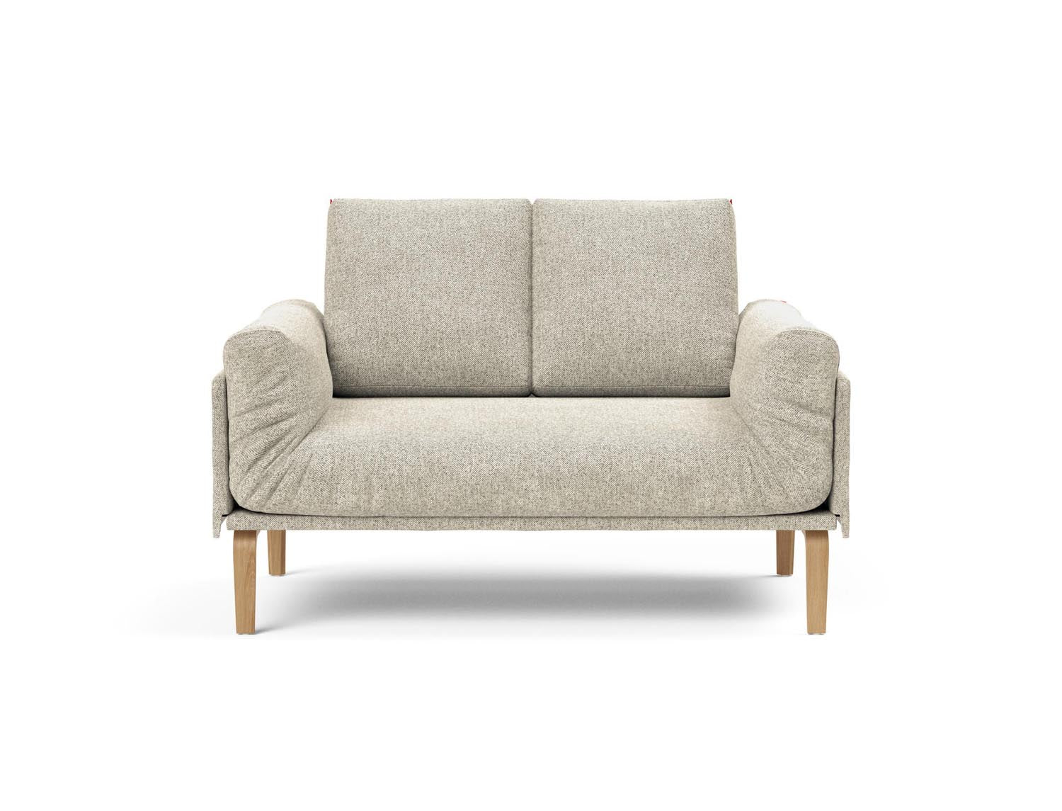 Erleben Sie das Rollo Bow Klappsofa 80 von Innovation Living – ein elegantes, funktionales Möbelstück mit schickem Cover und robustem Gestellbezug.
