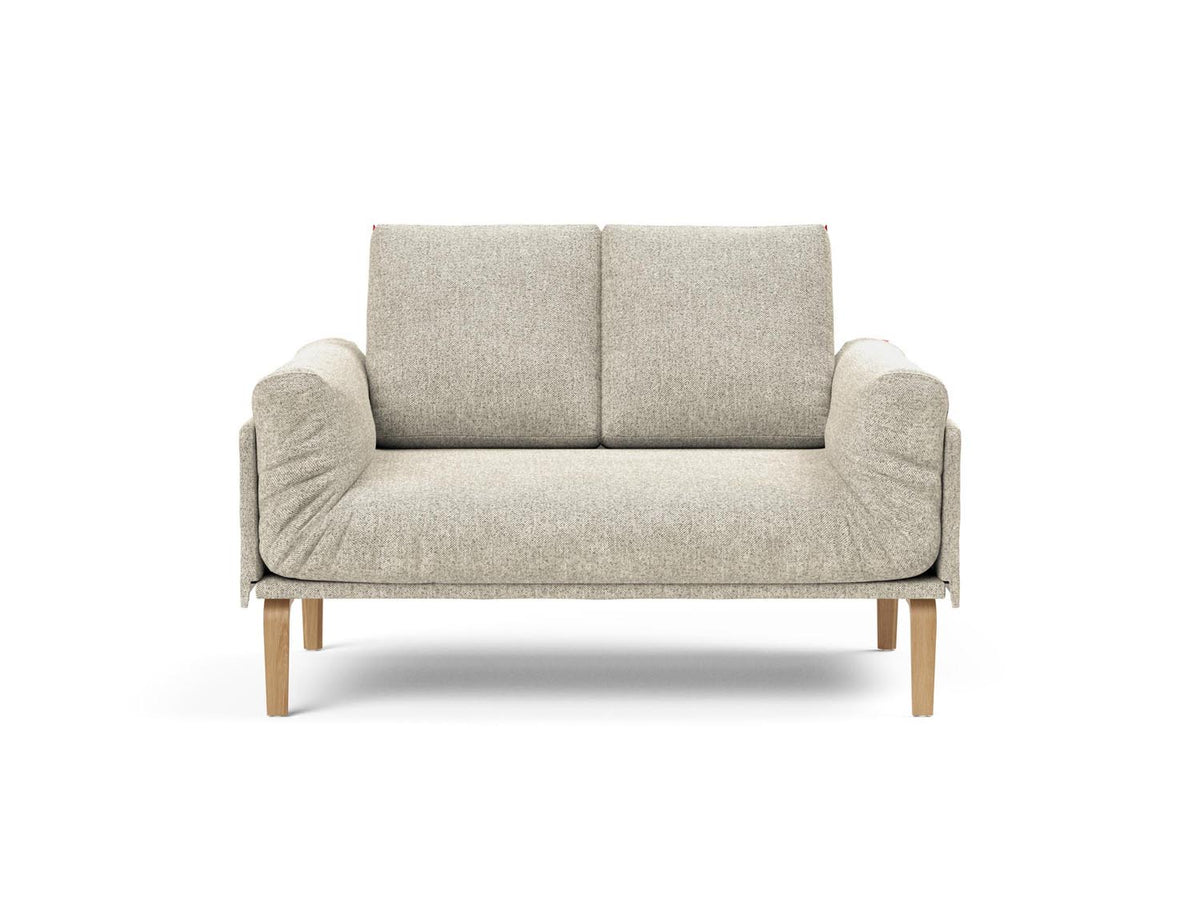 Rollo Bow Klappsofa 80 mit Cover und Gestellbezug Spring in 357 Taura Off White präsentiert im Onlineshop von KAQTU Design AG. Bettsofa ist von Innovation Living