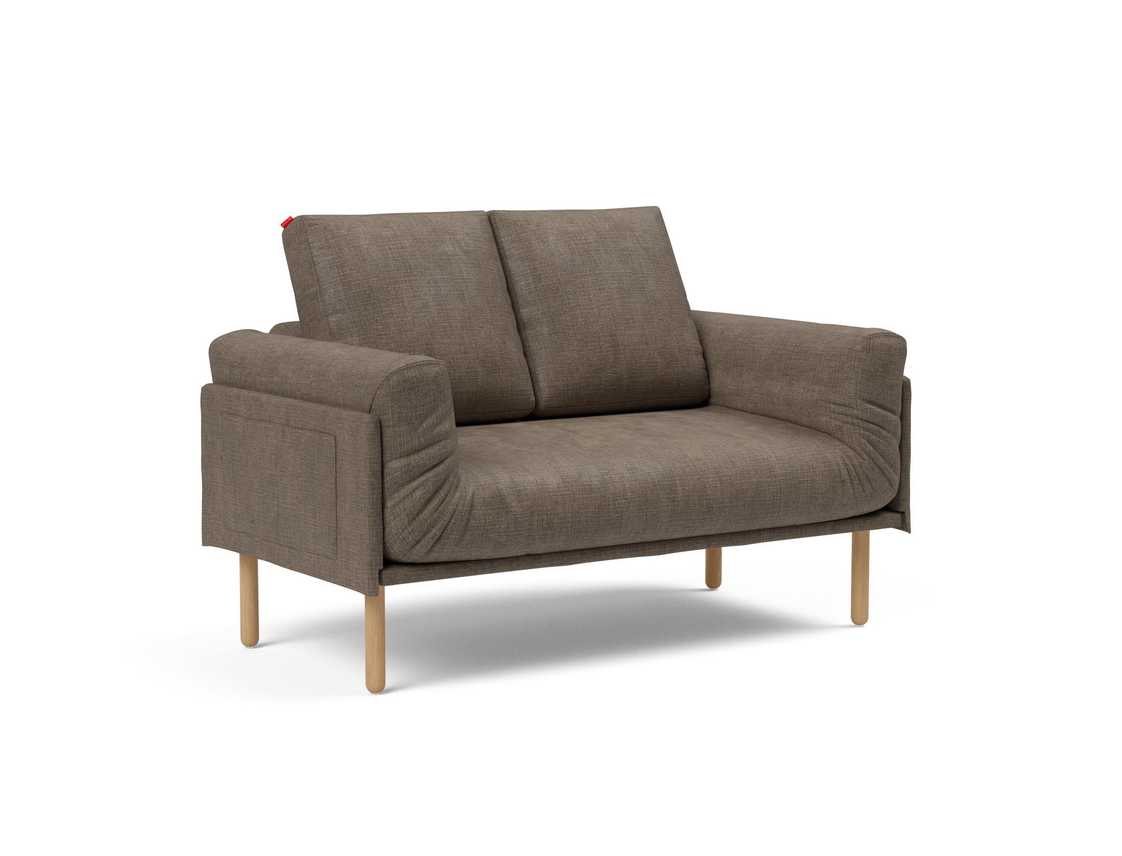 Erleben Sie das Rollo Stem Klappsofa 80 von Innovation Living: modernes Design, flexible Nutzung und edler Stoff für optimalen Sitzkomfort.