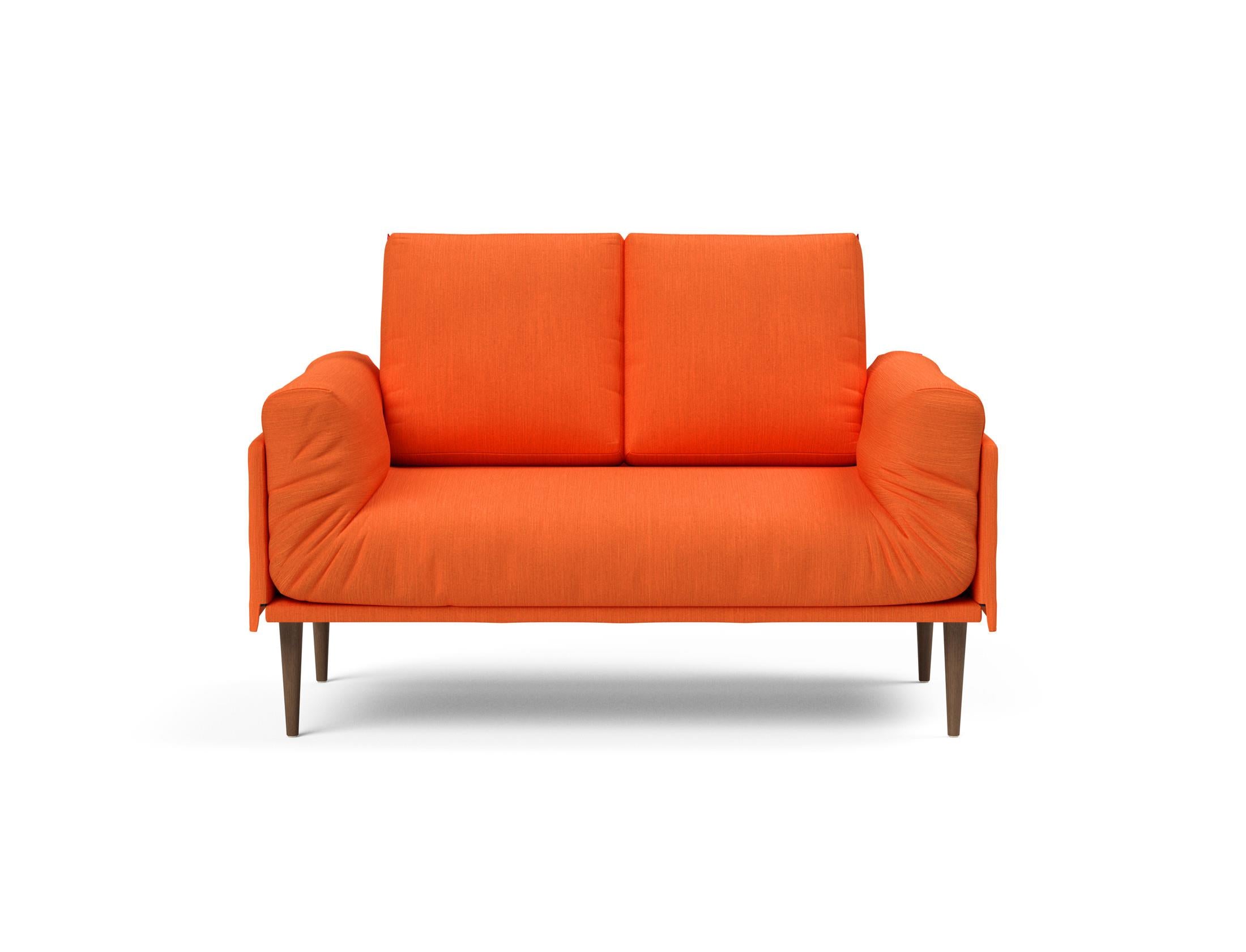 Entdecken Sie das Rollo Styletto Klappsofa 80 von Innovation Living – ein elegantes, platzsparendes Sofa mit hochwertigem Cover und Gestellbezug.