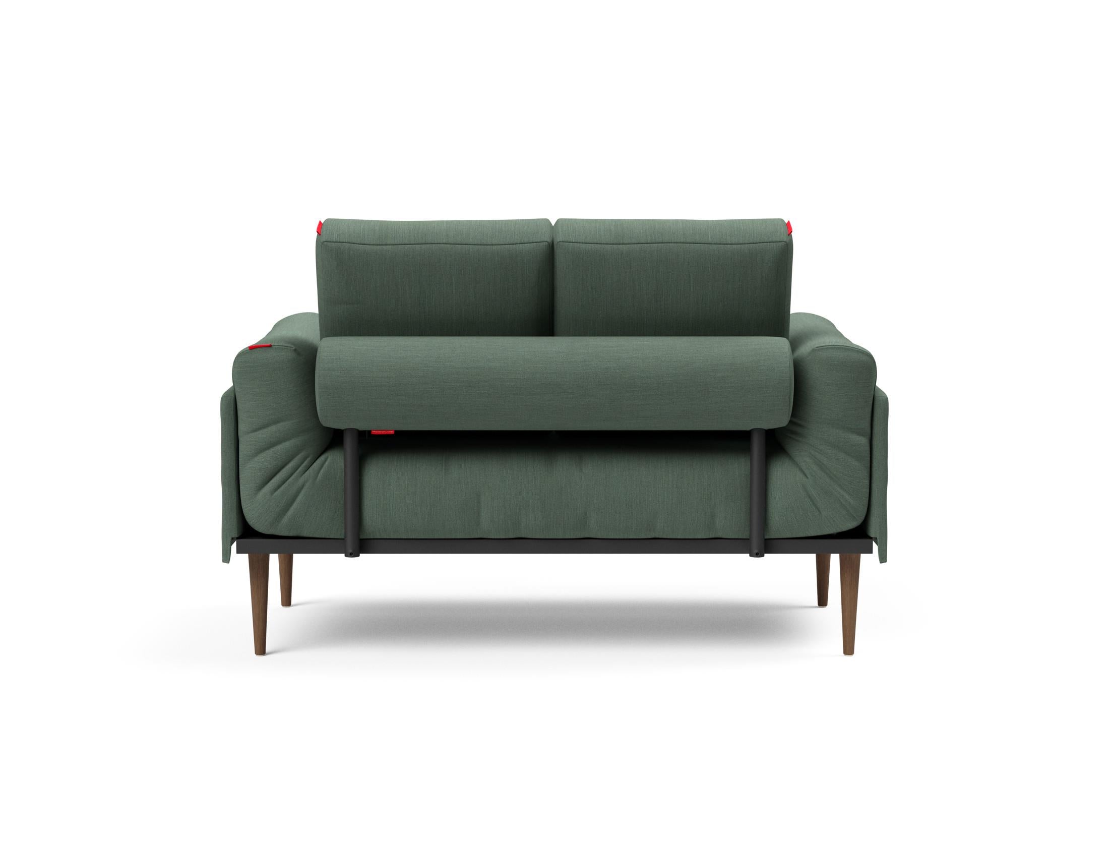 Entdecken Sie das Rollo Styletto Klappsofa 80 von Innovation Living – ein elegantes, platzsparendes Sofa mit hochwertigem Cover und Gestellbezug.