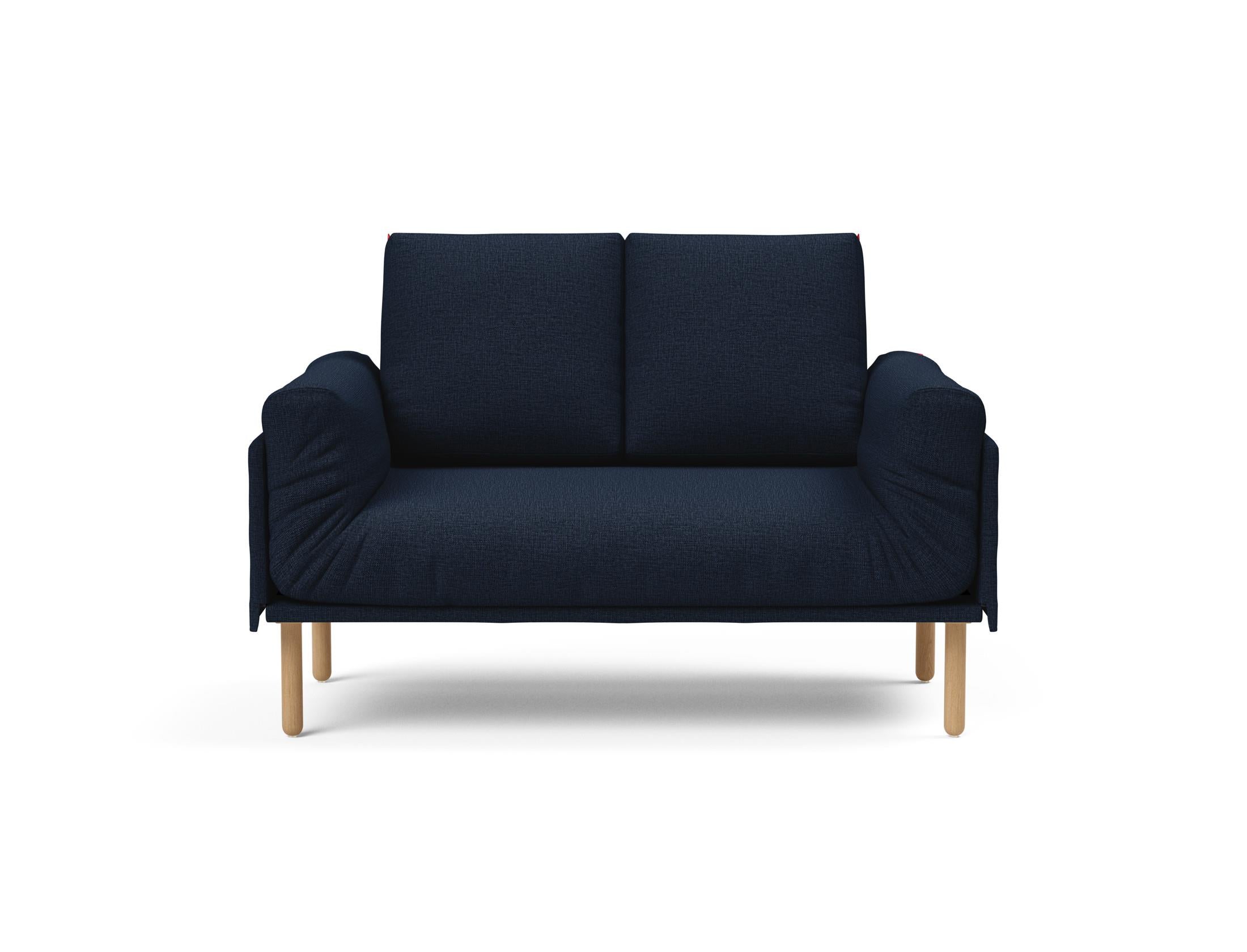 Erleben Sie das Rollo Stem Klappsofa 80 von Innovation Living: modernes Design, flexible Nutzung und edler Stoff für optimalen Sitzkomfort.
