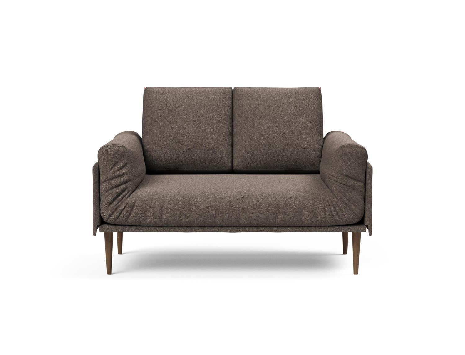 Erleben Sie das Rollo Styletto Klappsofa 80 von Innovation Living – stilvolles Design, funktional und ideal für kleine Räume, mit edlem Cover und Gestellbezug.