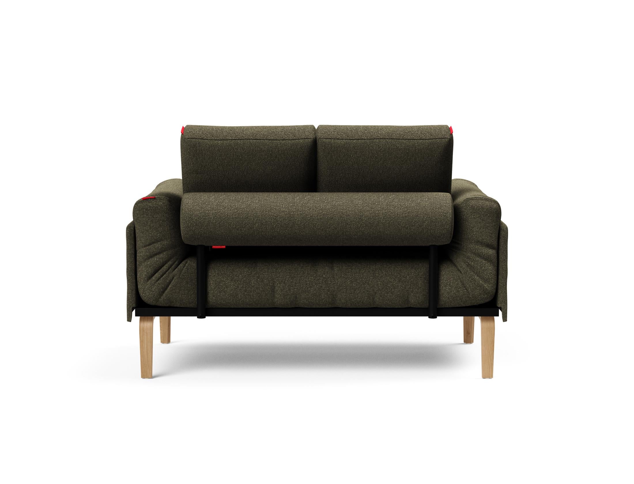 Entdecken Sie das Rollo Bow Klappsofa 80 von Innovation Living – stilvolles Design, vielseitig einsetzbar und mit hochwertigem Cover für optimalen Komfort.