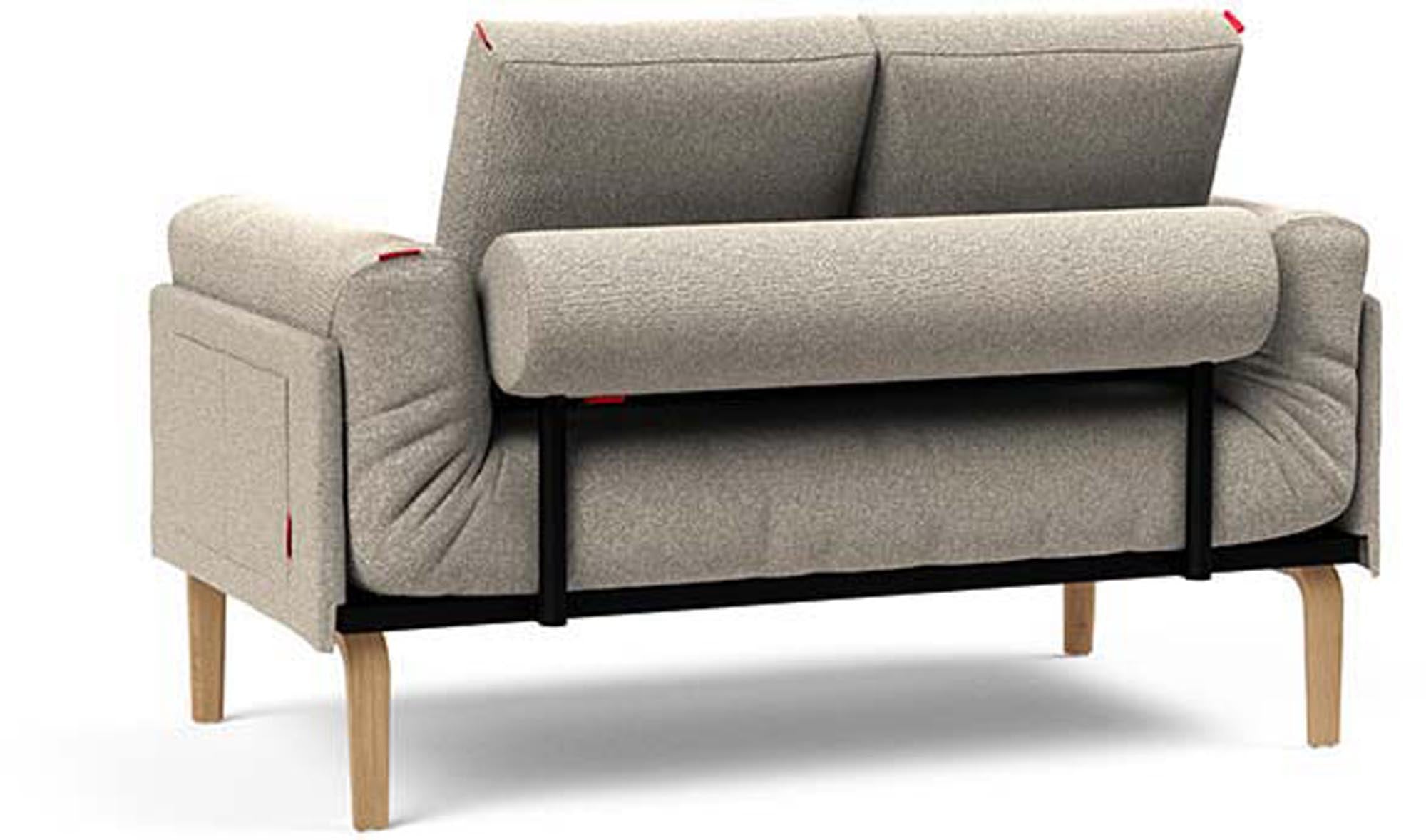 Entdecken Sie das Rollo Bow Klappsofa 80 von Innovation Living – stilvolles Design trifft auf das innovative Cover Spring für optimalen Komfort und Flexibilität.