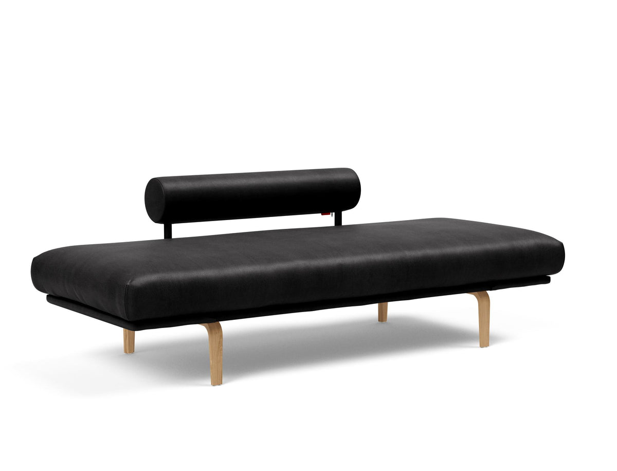 Rollo Bow Klappsofa 80 mit Cover und Gestellbezug Spring in 550 Faunal Black präsentiert im Onlineshop von KAQTU Design AG. Bettsofa ist von Innovation Living