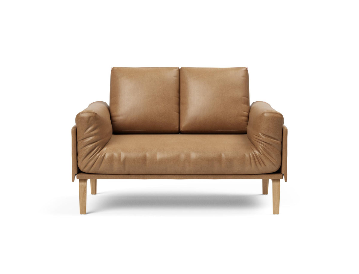 Rollo Bow Klappsofa 80 mit Cover und Gestellbezug Spring in 551 Faunal Brown präsentiert im Onlineshop von KAQTU Design AG. Bettsofa ist von Innovation Living