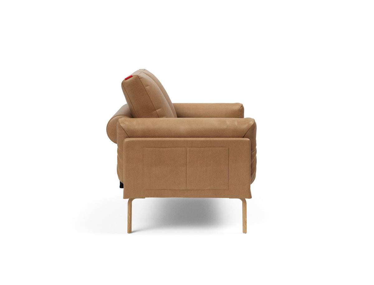 Rollo Bow Klappsofa 80 mit Cover und Gestellbezug Spring in 551 Faunal Brown präsentiert im Onlineshop von KAQTU Design AG. Bettsofa ist von Innovation Living