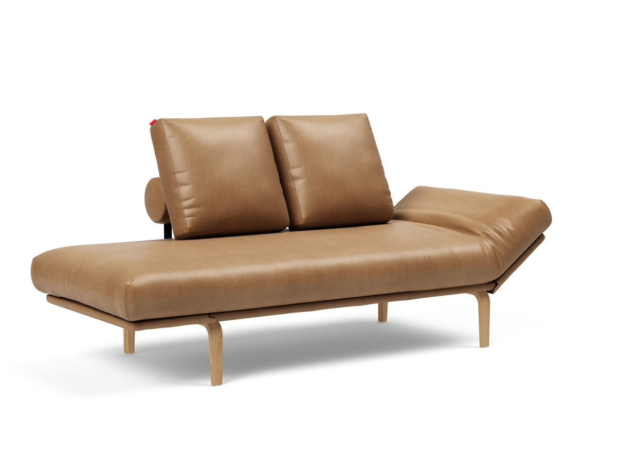 Rollo Bow Klappsofa 80 mit Cover und Gestellbezug Spring in 551 Faunal Brown präsentiert im Onlineshop von KAQTU Design AG. Bettsofa ist von Innovation Living