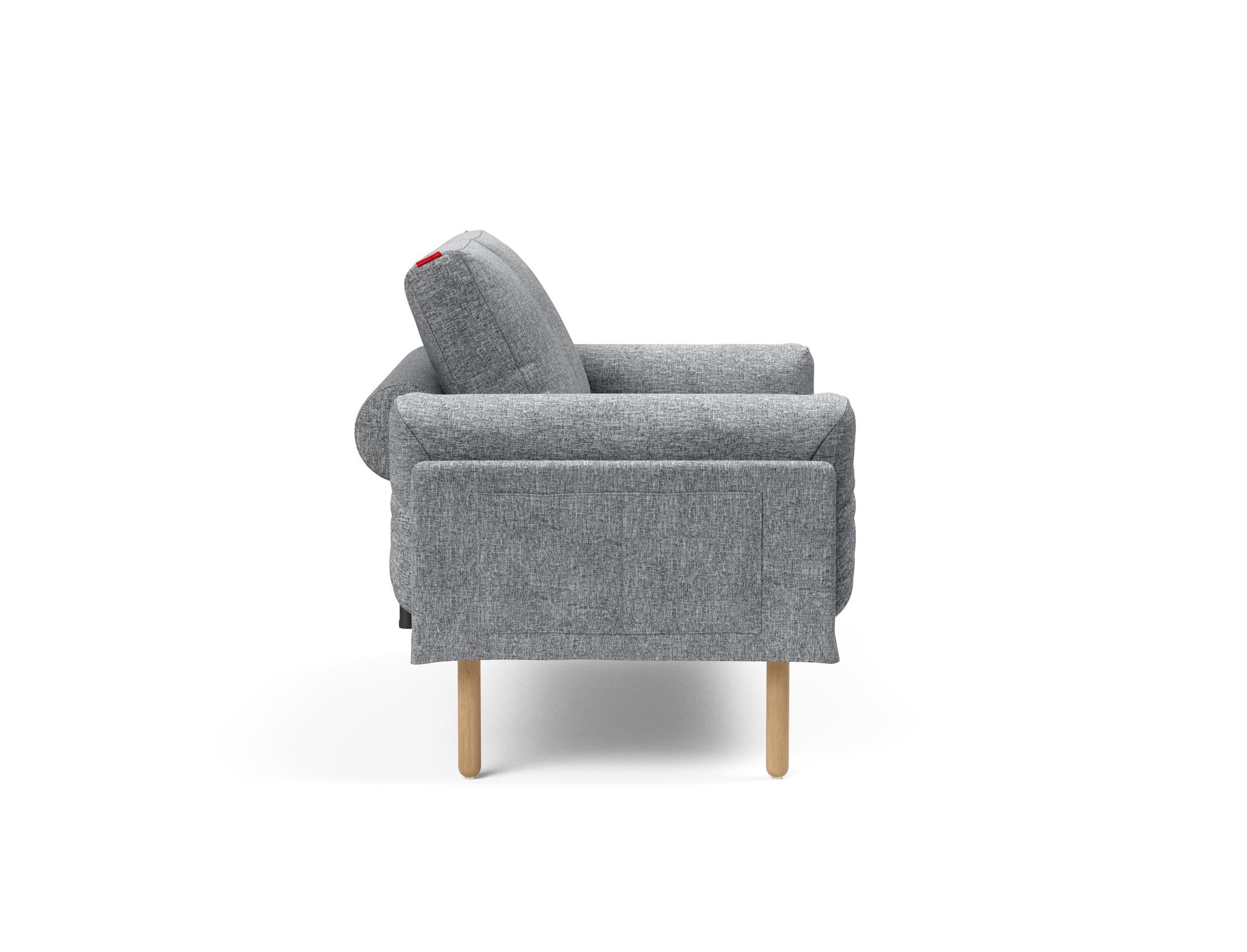 Entdecken Sie das Rollo Stem Klappsofa 80 von Innovation Living: stilvolles Design, vielseitig einsetzbar und hochwertiger Bezug für höchsten Komfort.