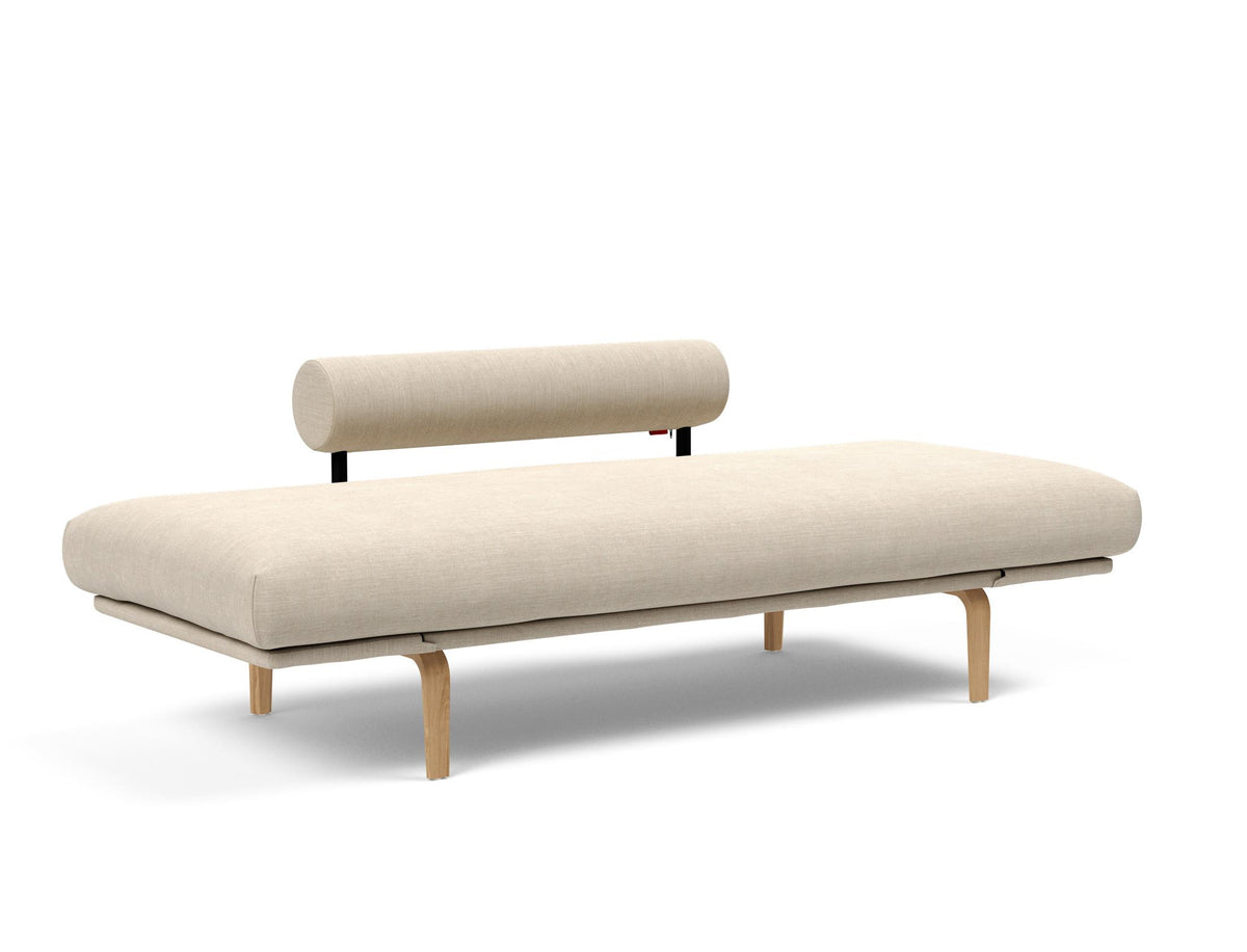Rollo Bow Klappsofa 80 mit Cover und Gestellbezug Spring in 586 Phobos Latte präsentiert im Onlineshop von KAQTU Design AG. Bettsofa ist von Innovation Living