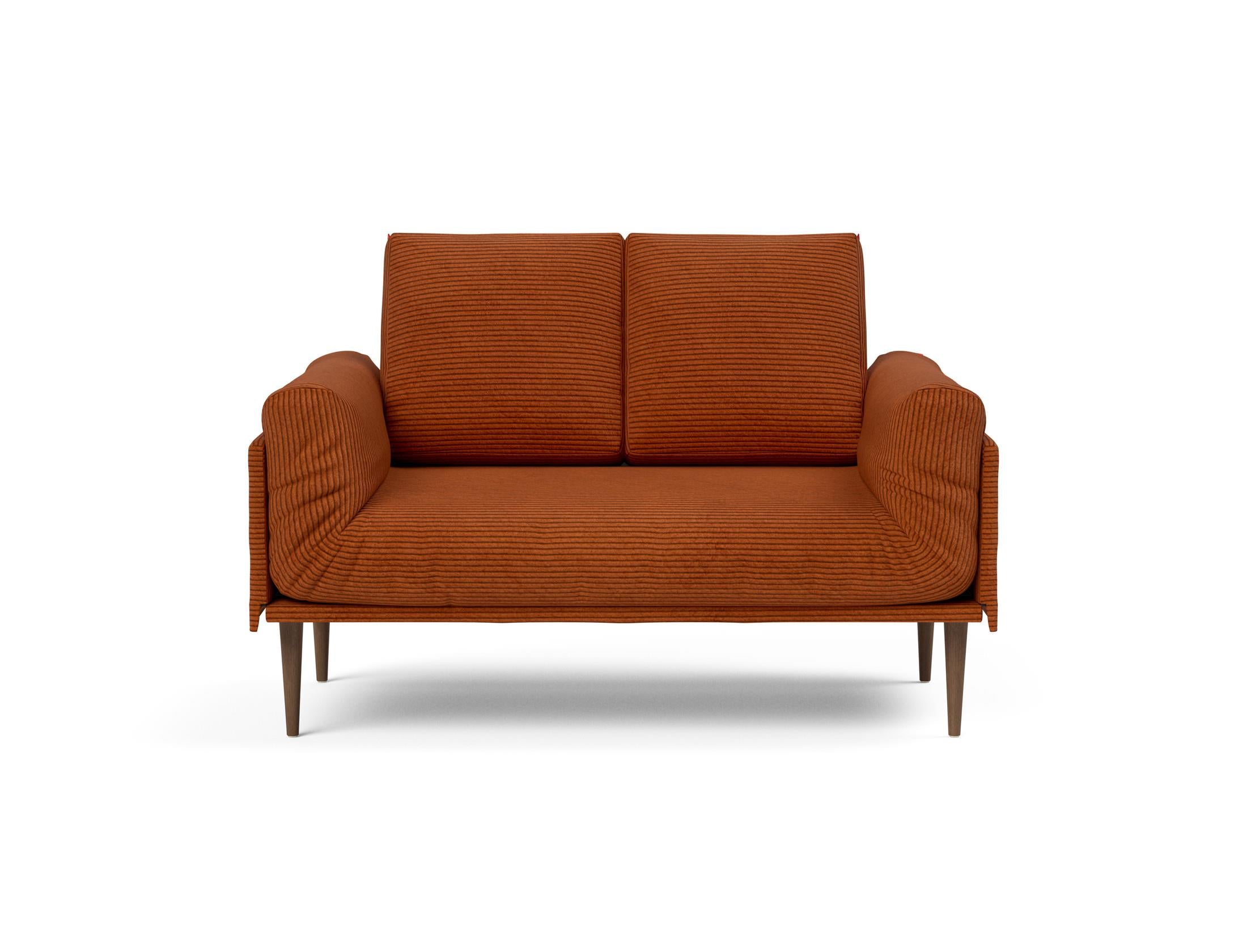 Entdecken Sie das Rollo Styletto Klappsofa 80 von Innovation Living – ein elegantes, platzsparendes Sofa mit hochwertigem Cover und Gestellbezug.