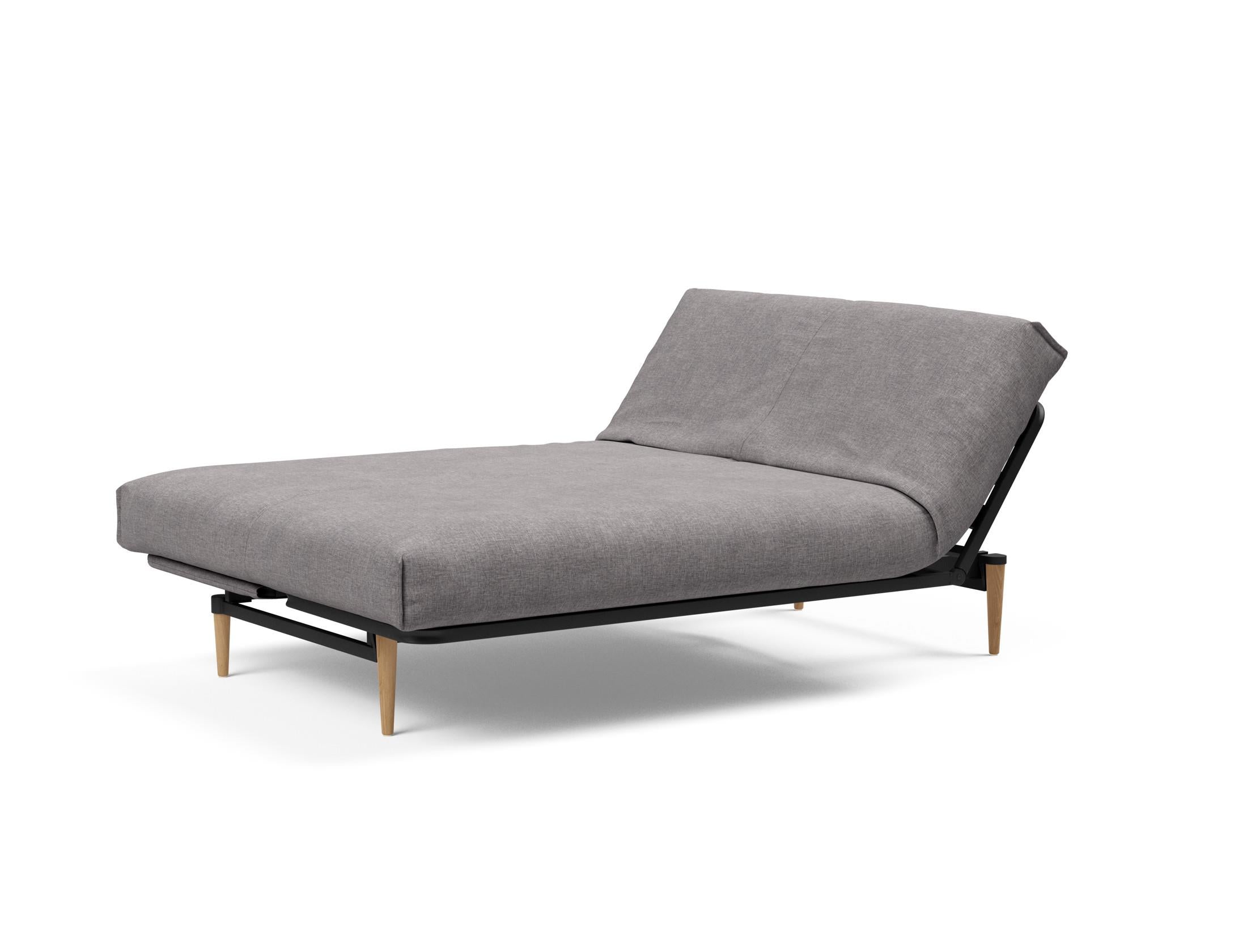 Erleben Sie das Colpus Bettsofa 140 Nordic Cover Soft Spring von Innovation Living – stilvoll, bequem und ideal für kleine Räume.