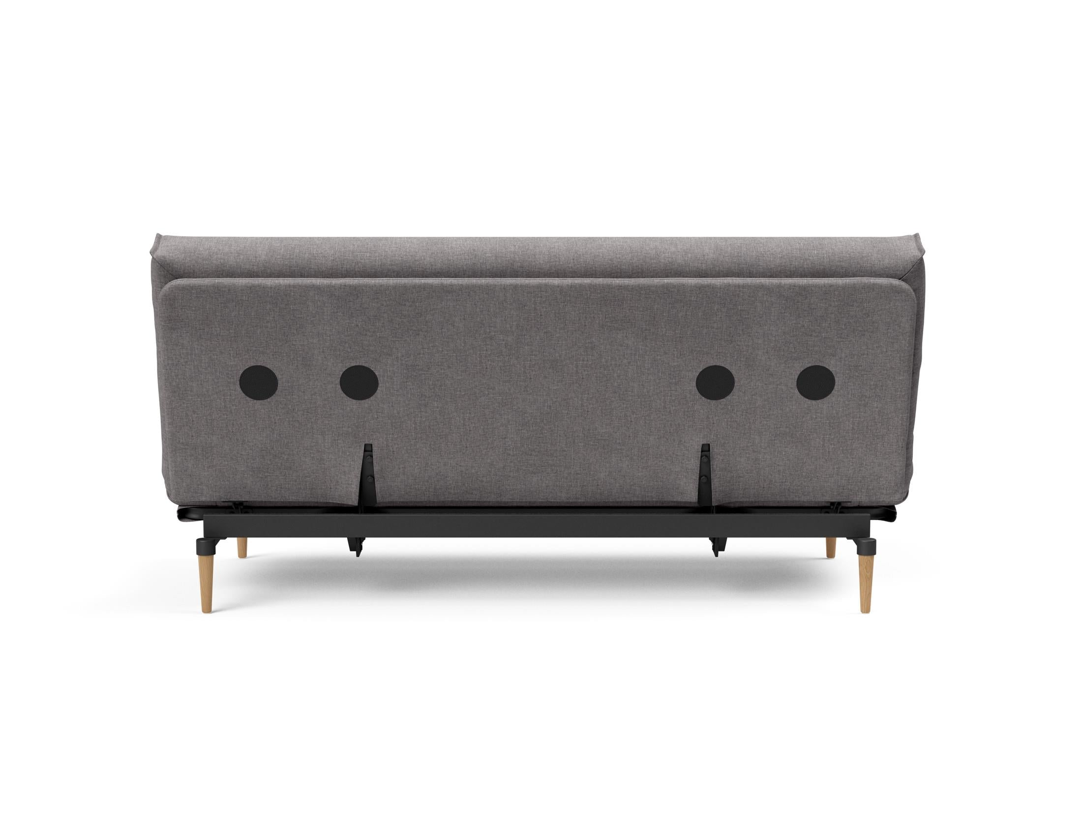 Erleben Sie das Colpus Bettsofa 140 Nordic Cover – ein elegantes, vielseitiges Sofa mit Soft Spring Gestellbezug, perfekt für jeden Raum.