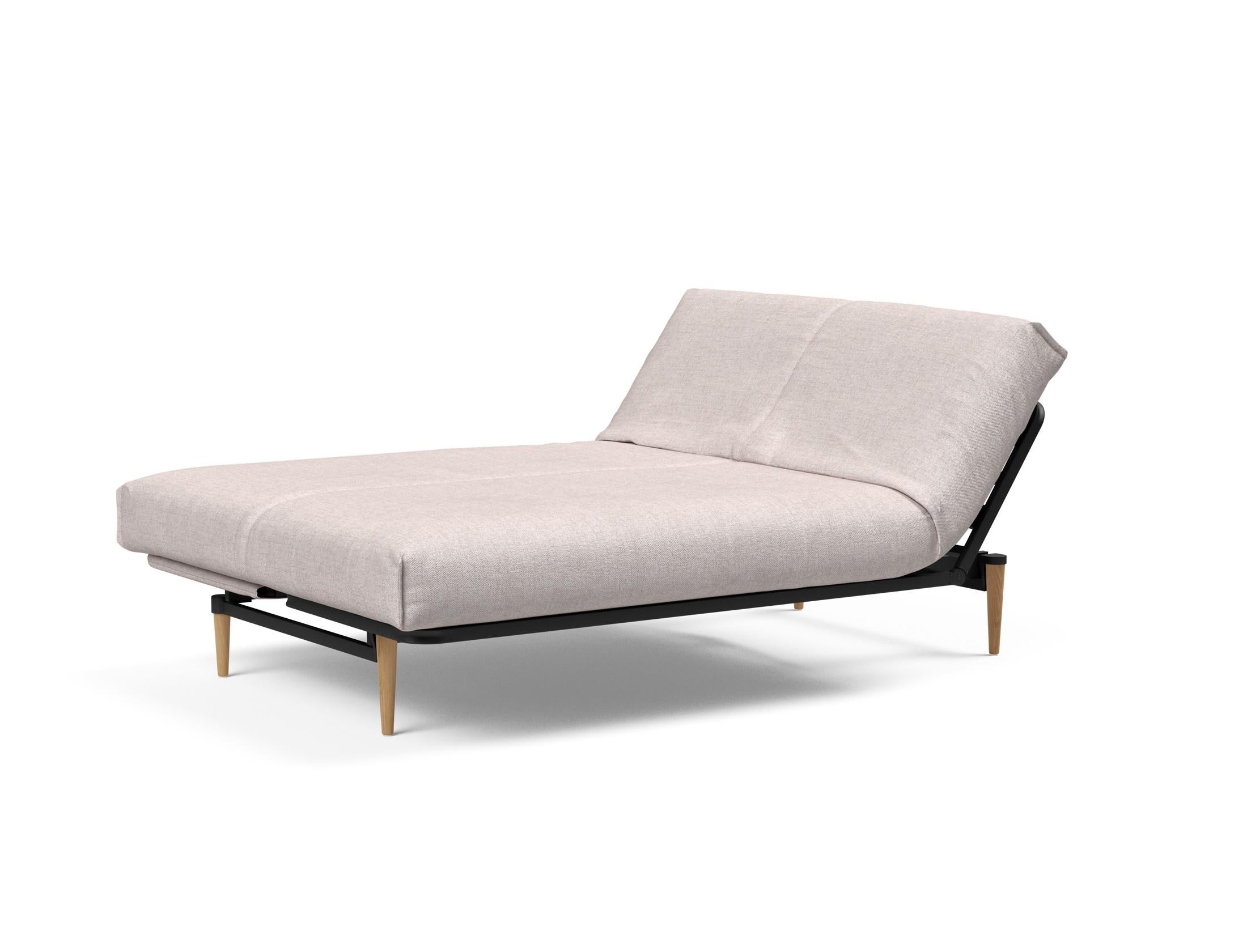 Erleben Sie das Colpus Bettsofa 140 Nordic Cover Soft Spring von Innovation Living – stilvoll, bequem und ideal für vielseitige Wohnkonzepte.