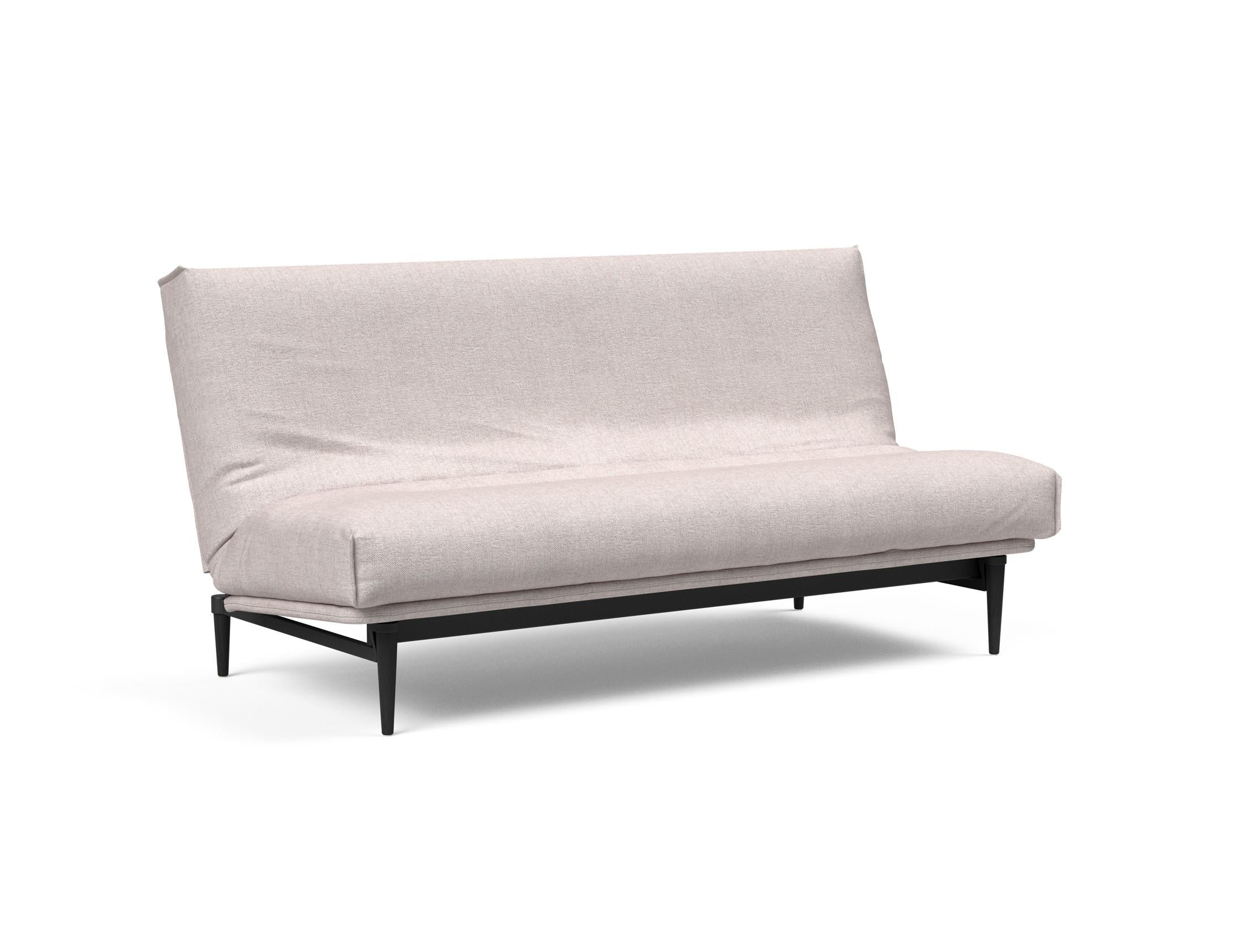 Erleben Sie das stilvolle Colpus Bettsofa 140 in Eiche schwarz mit Nordic Cover – perfekt für zeitgemäße Einrichtung und vielseitige Schlafmöglichkeiten.