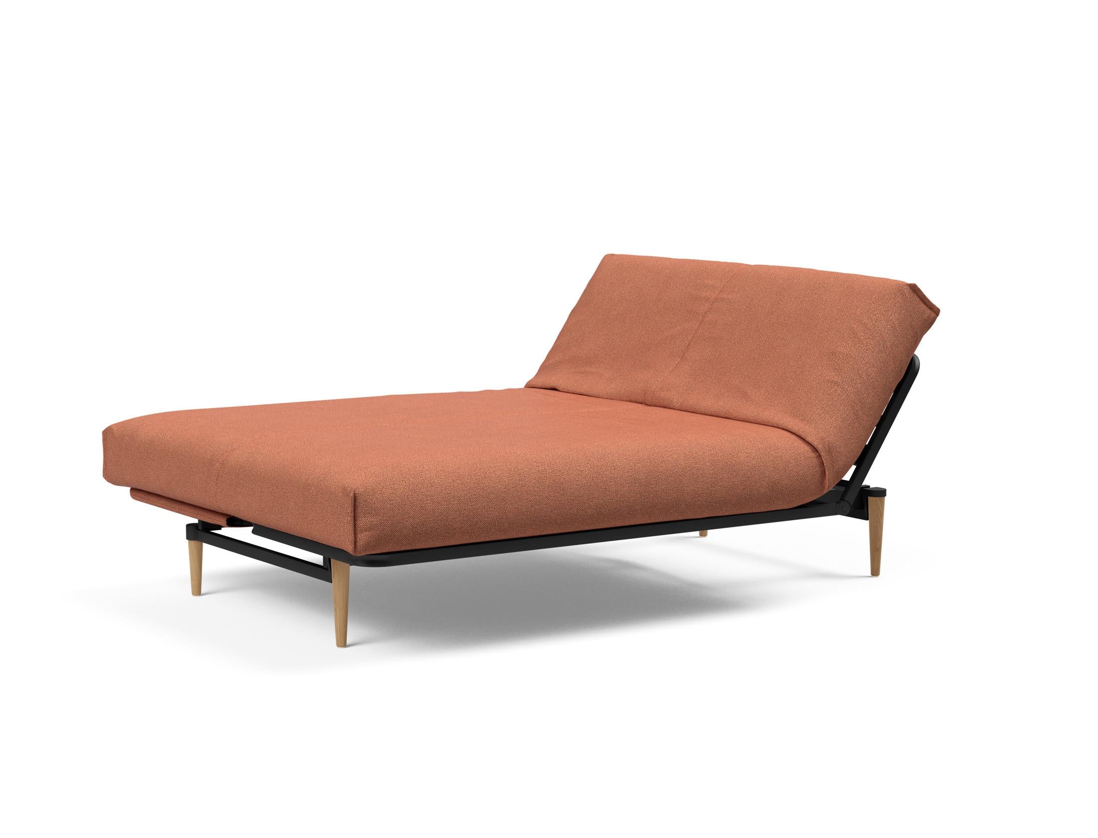 Erleben Sie das Colpus Bettsofa 140 Nordic Cover Soft Spring von Innovation Living – stilvolles Design trifft auf vielseitige Nutzung und hohen Schlafkomfort.