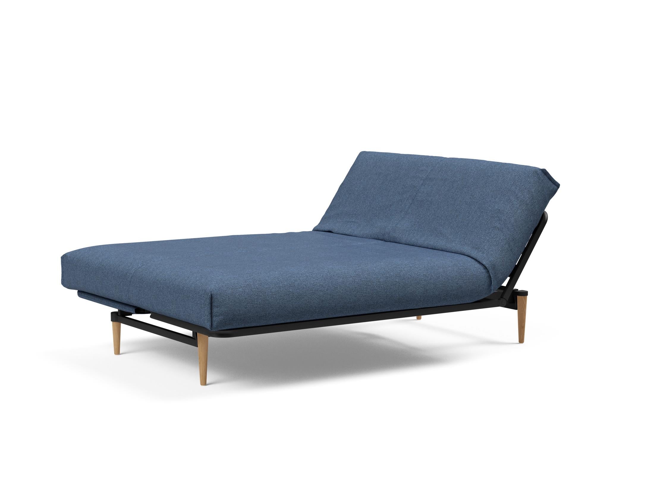 Erleben Sie das Colpus Bettsofa 140 Nordic Cover Soft Spring von Innovation Living – stilvoll, bequem und ideal für kleine Räume.