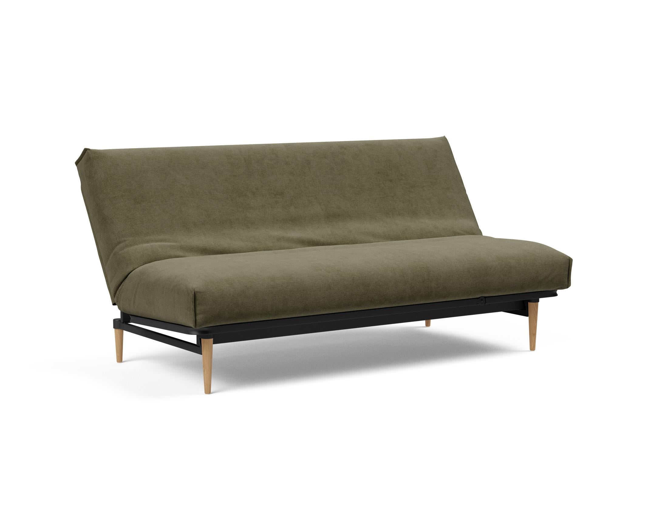 Erleben Sie das Colpus Bettsofa 140 Nordic Cover Soft Spring von Innovation Living – stilvolles Design trifft auf vielseitige Nutzung und hohen Schlafkomfort.