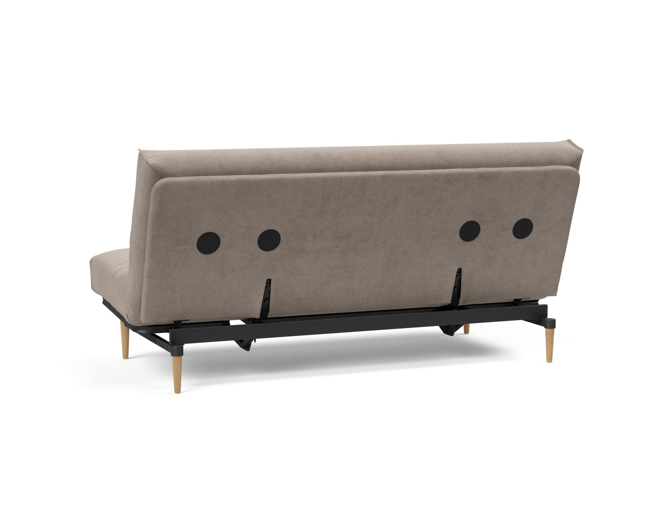 Entdecken Sie das Colpus Bettsofa 140 Nordic Cover Soft Spring von Innovation Living – eine elegante Lösung für Komfort und Flexibilität in Ihrem Zuhause.