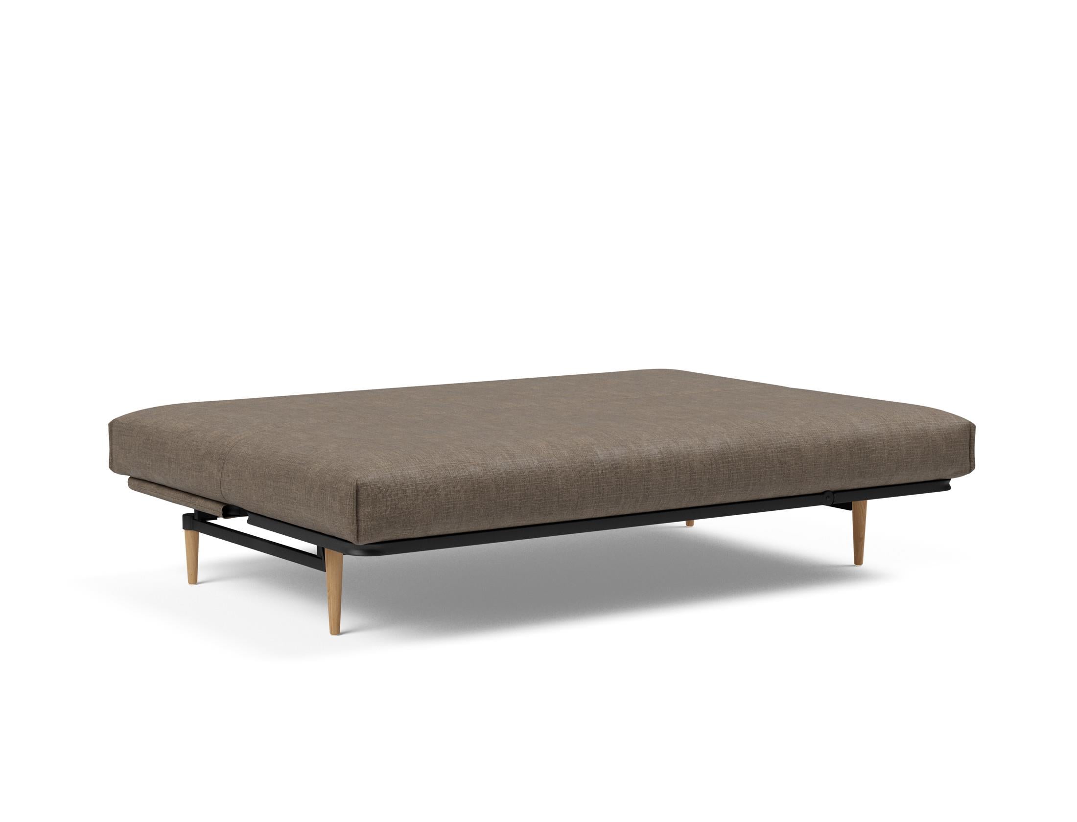Erleben Sie das Colpus Bettsofa 140 Nordic Cover Soft Spring von Innovation Living – stilvolles Design trifft auf vielseitige Nutzung und hohen Schlafkomfort.
