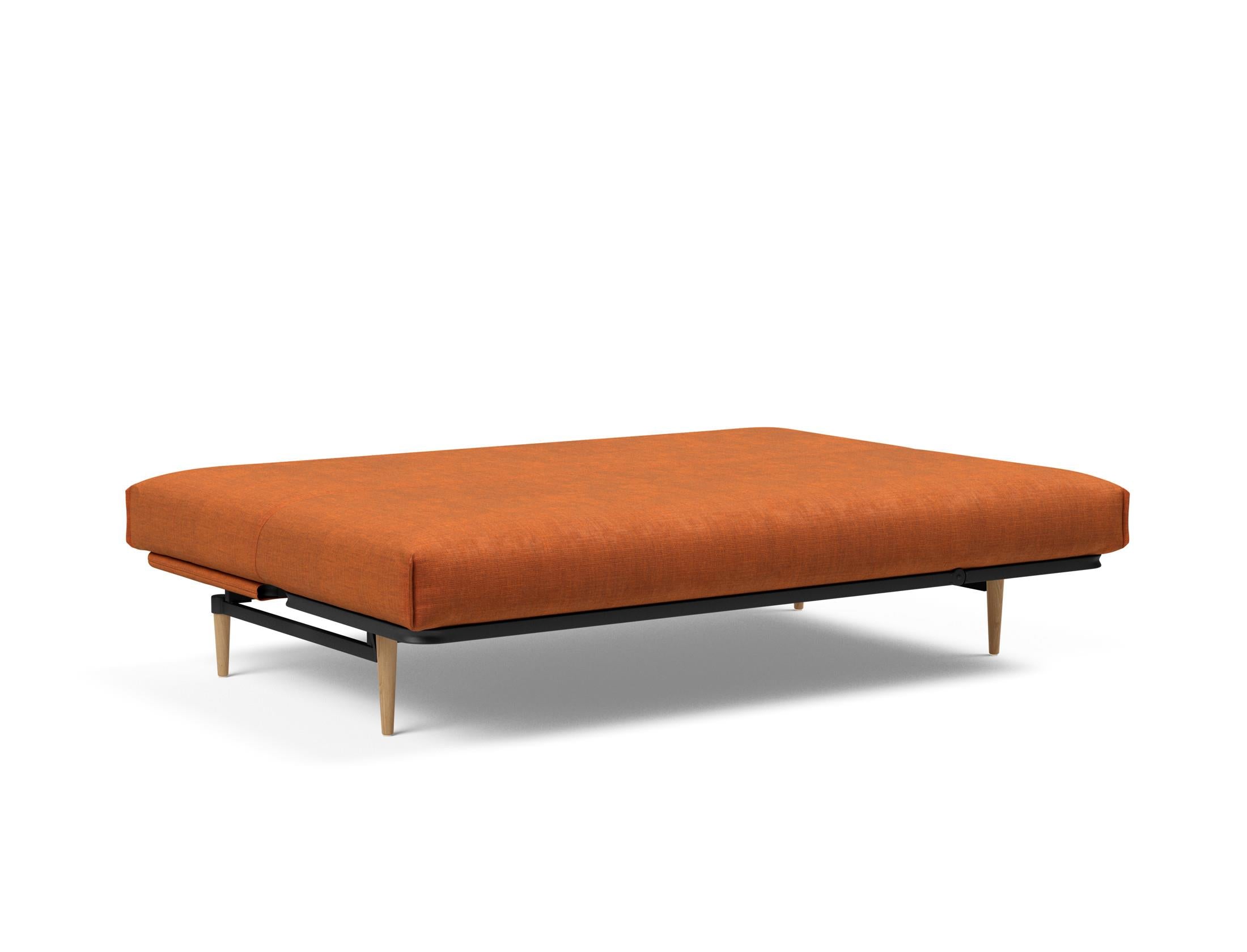 Erleben Sie das Colpus Bettsofa 140 Nordic Cover Soft Spring von Innovation Living – stilvoll, bequem und ideal für kleine Räume.