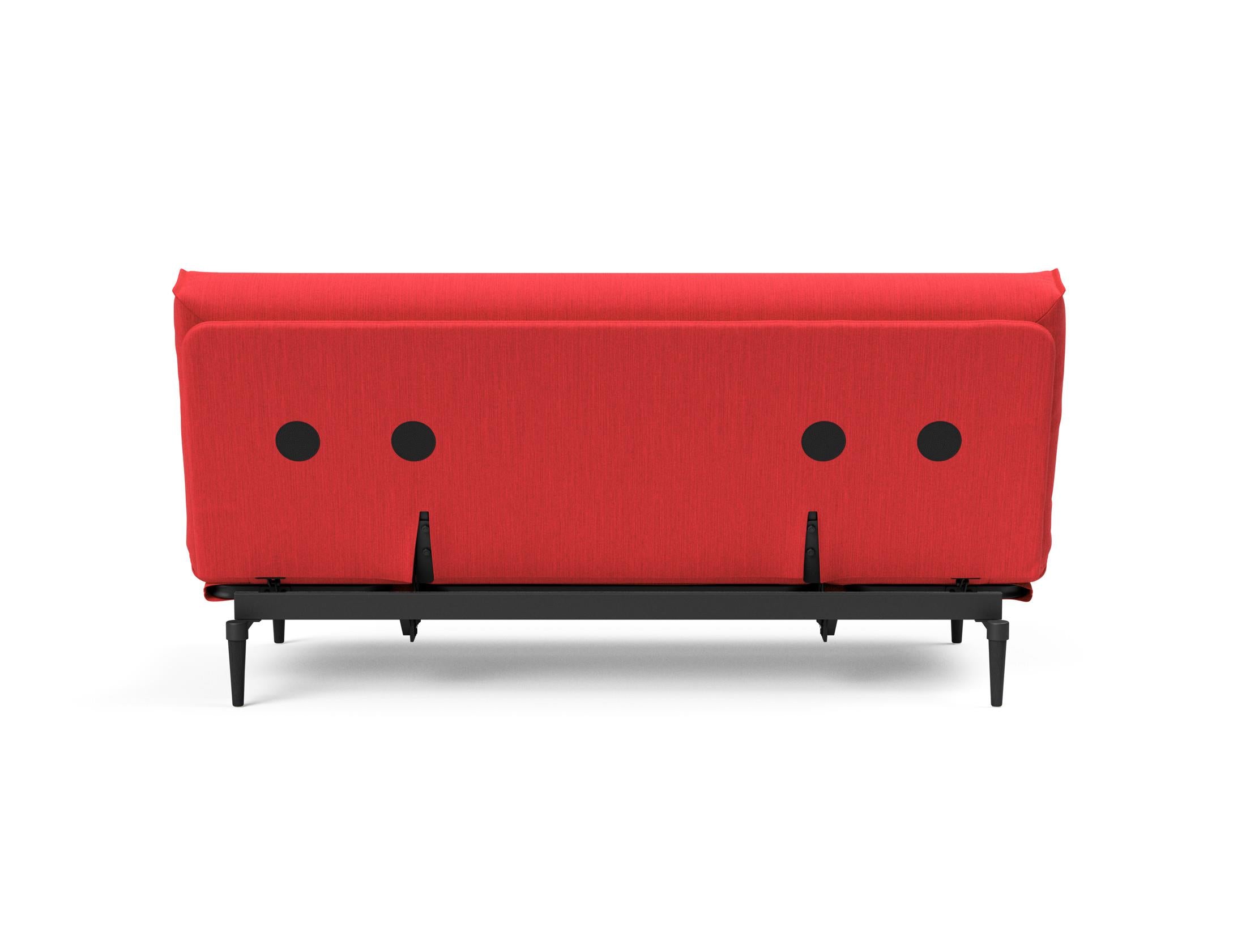 Entdecken Sie das Colpus Bettsofa 140 in elegantem Eiche schwarz. Der Soft Spring Bezug vereint modernen Stil mit höchstem Sitzkomfort.